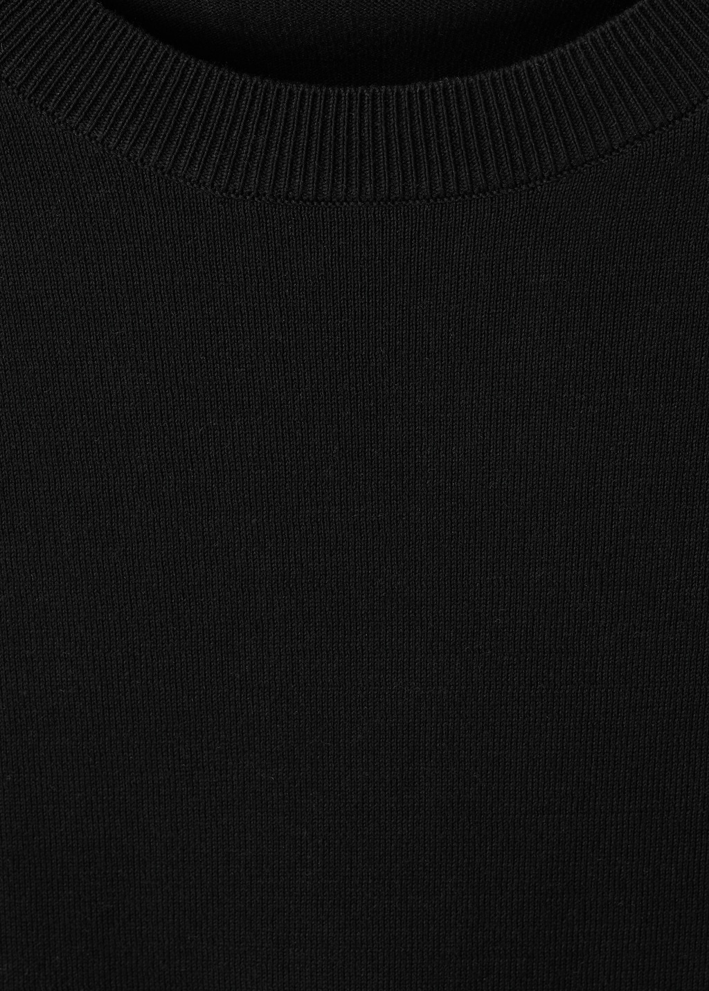 Cotton fine-knit t-shirt