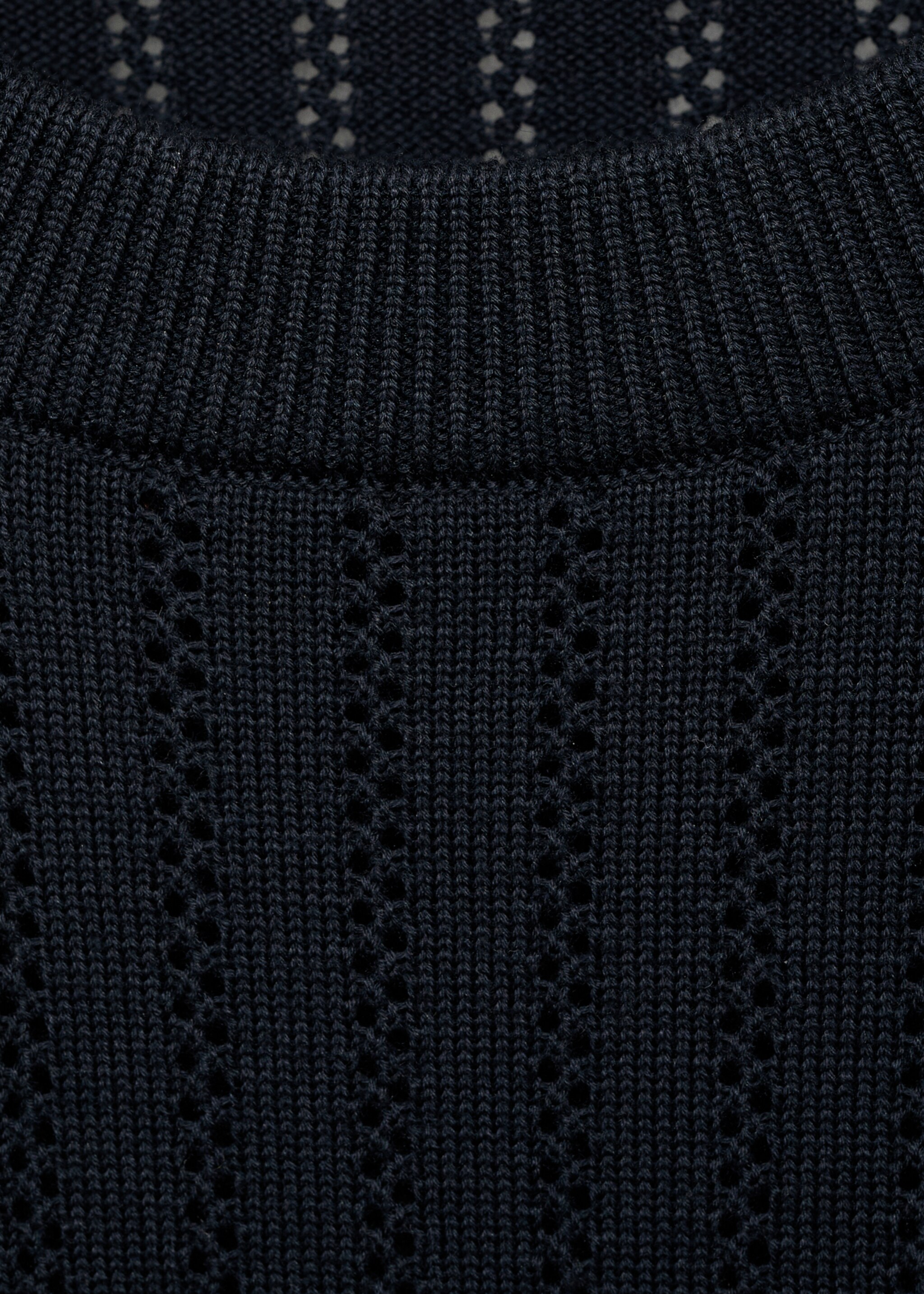 Camiseta algodón calada rayas - Detalle del artículo 8