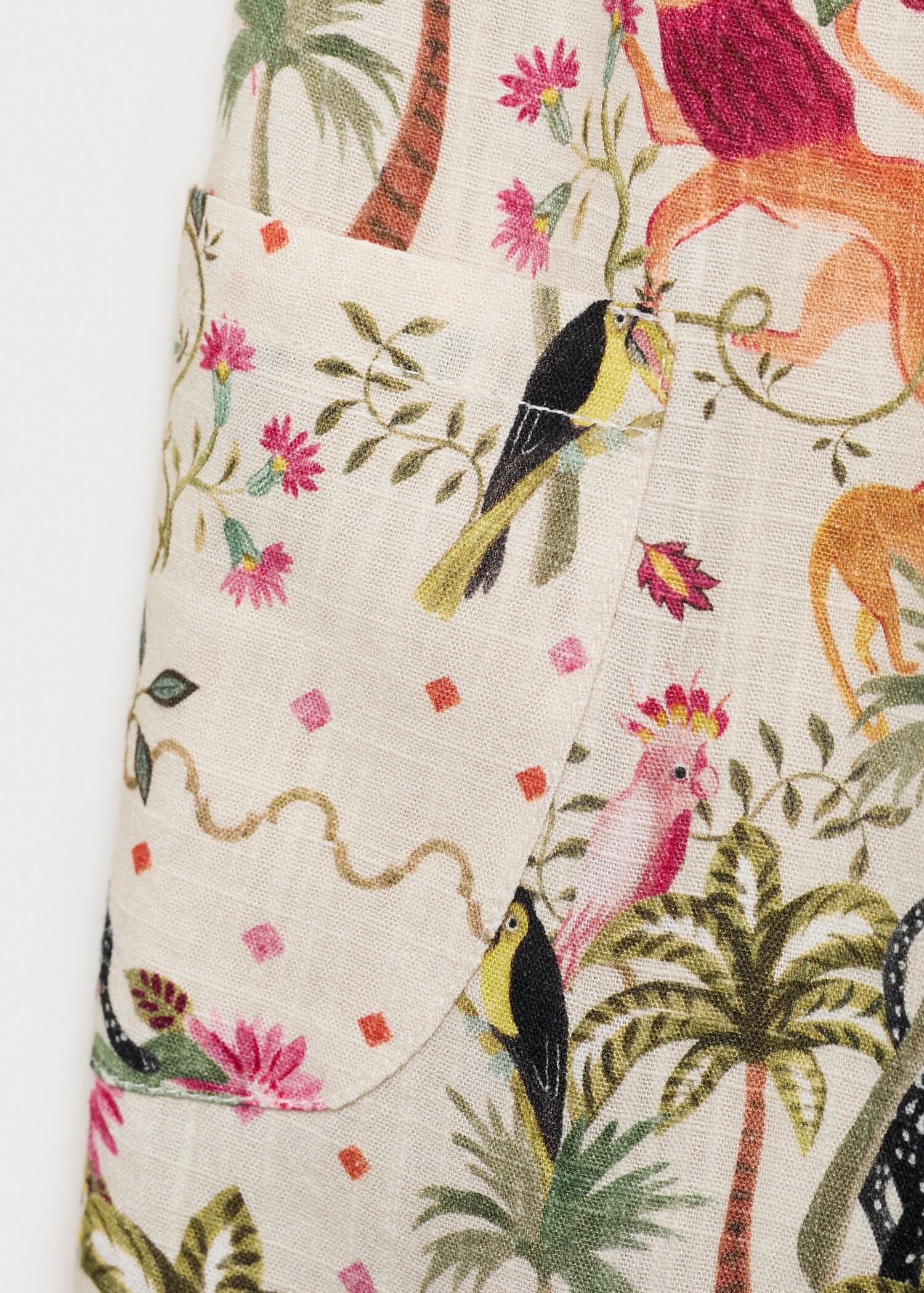 Kleid mit Blumendruck - Detail des Artikels 0