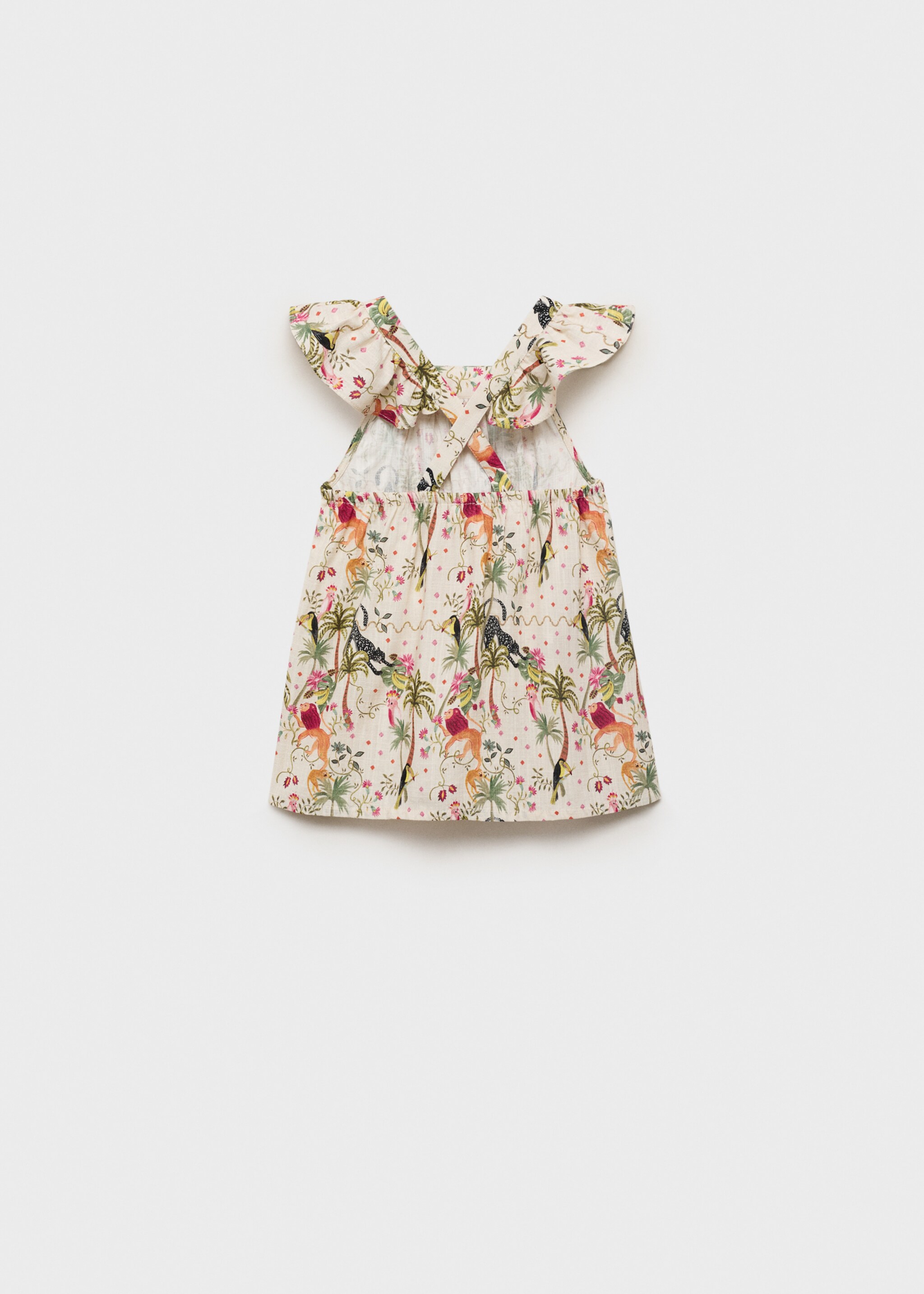 Robe à fleurs - Verso de l’article