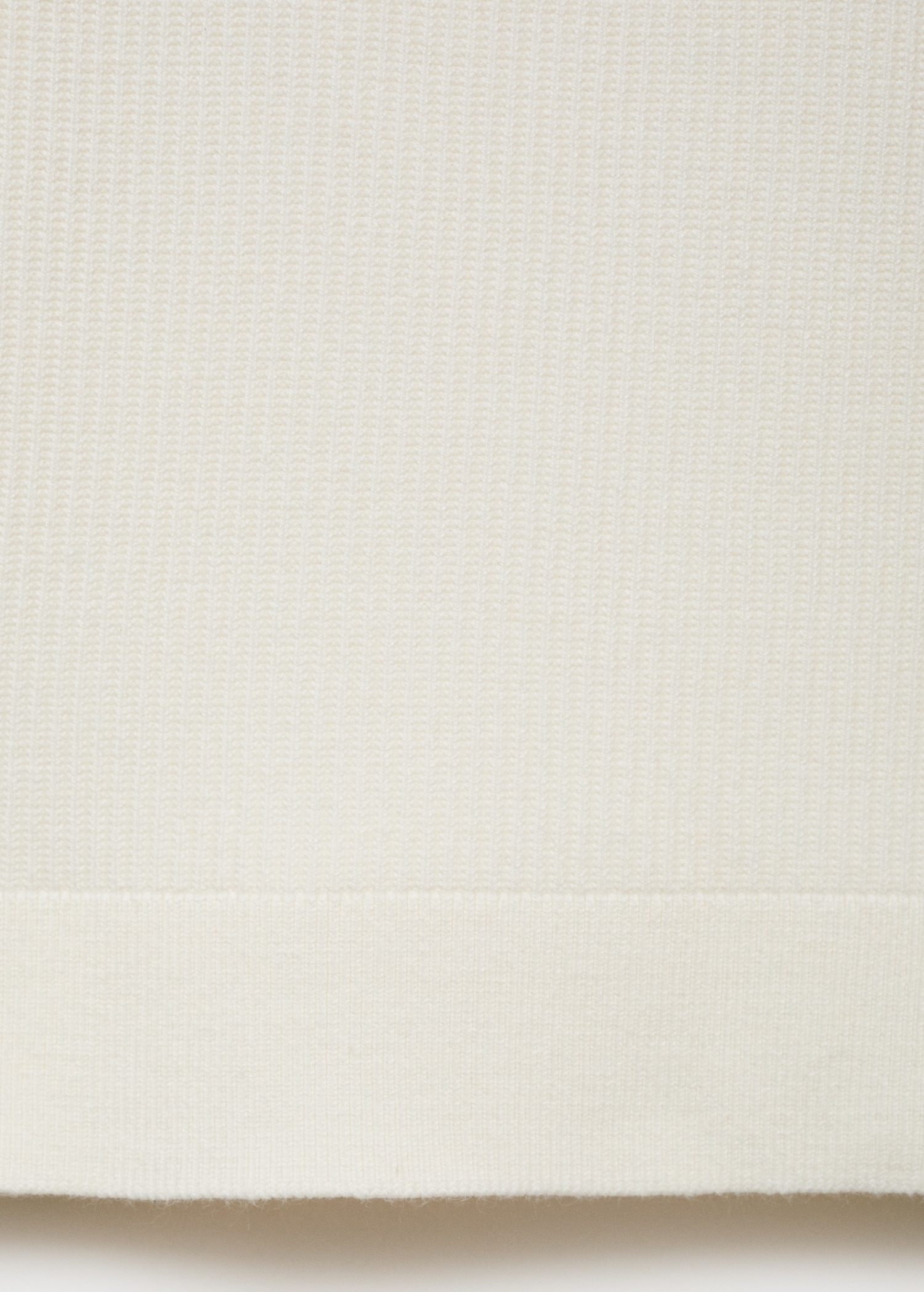 Fine rib-knit cotton sweater - Details of the article 0