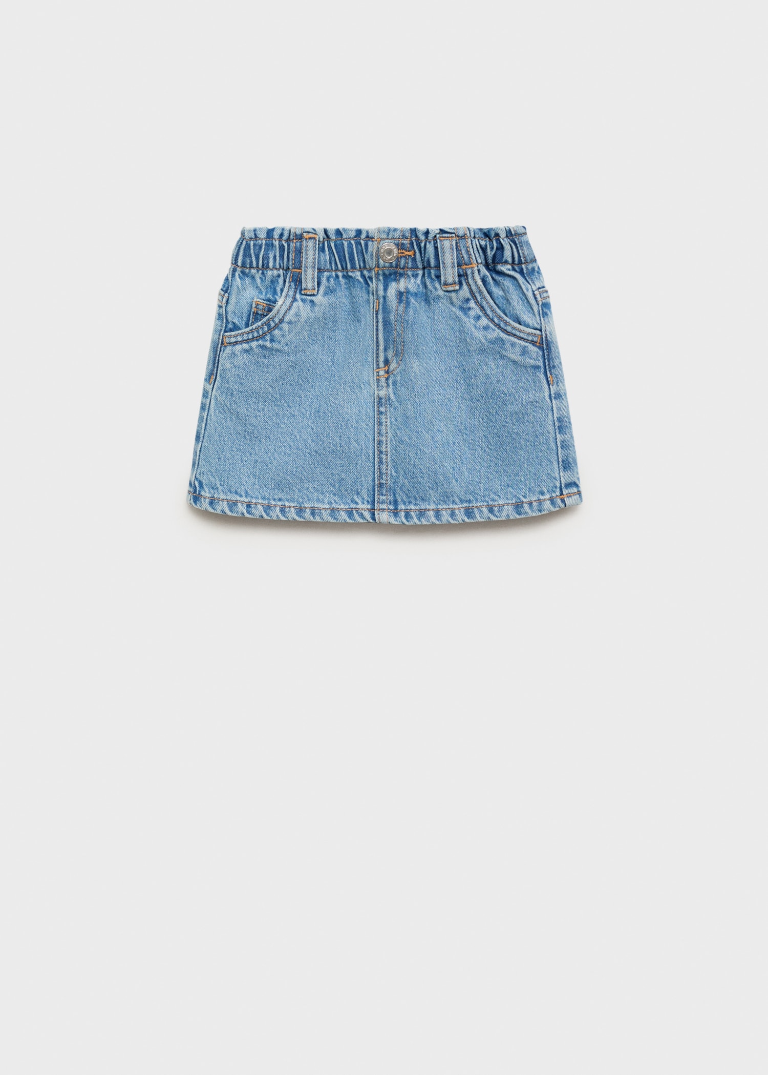 Paperbag Denim Skirt Paperbag Skirt Matalan Girls Light Wash Paper