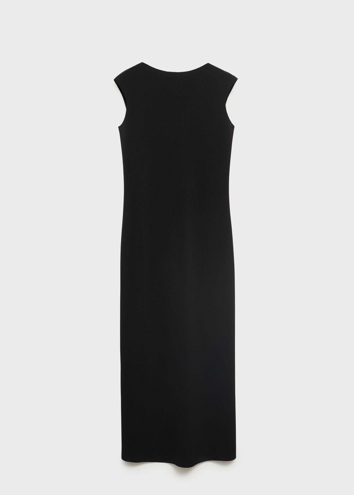 Midi-dress with back opening - Article without model