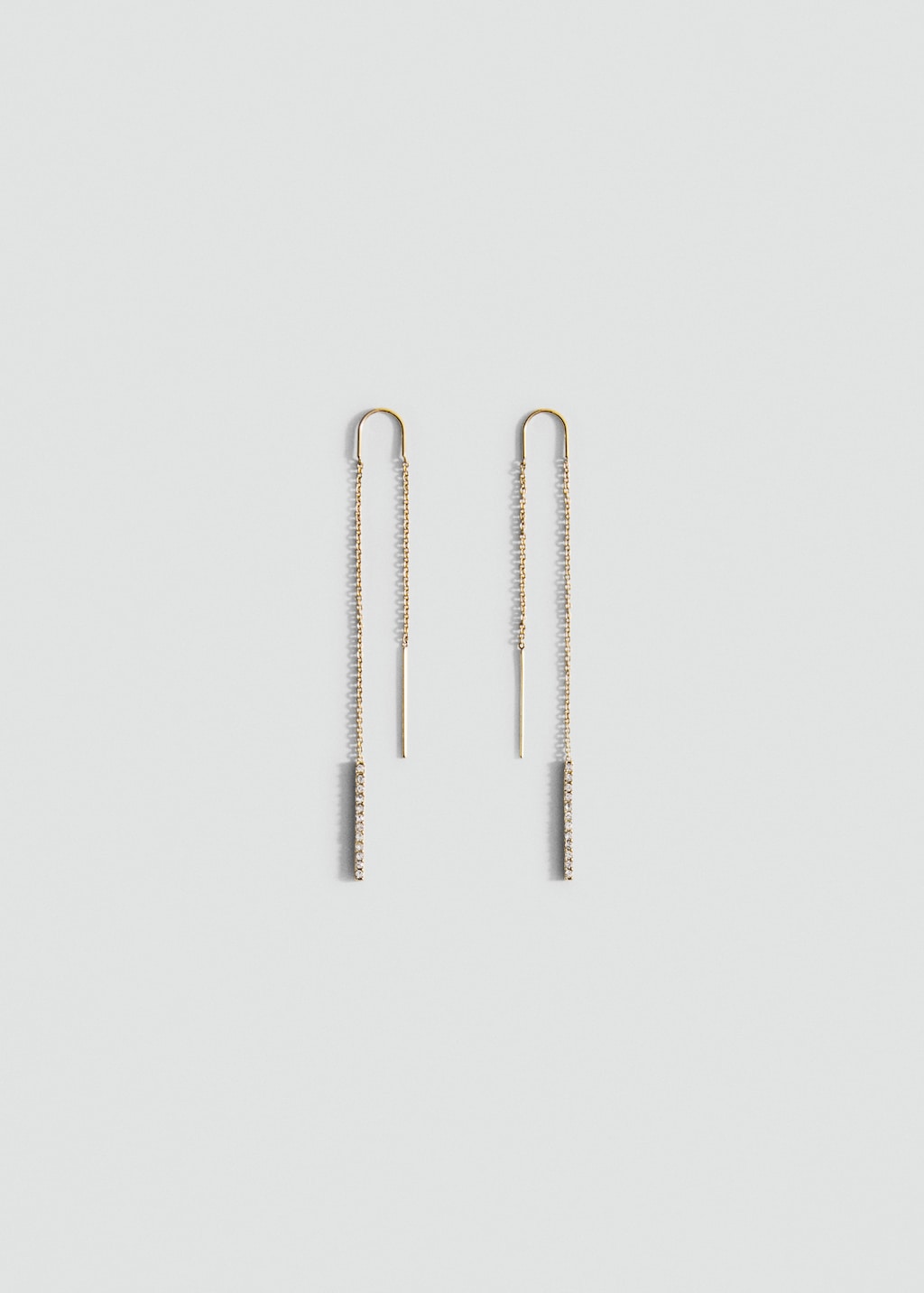 Pendientes cristales colgantes