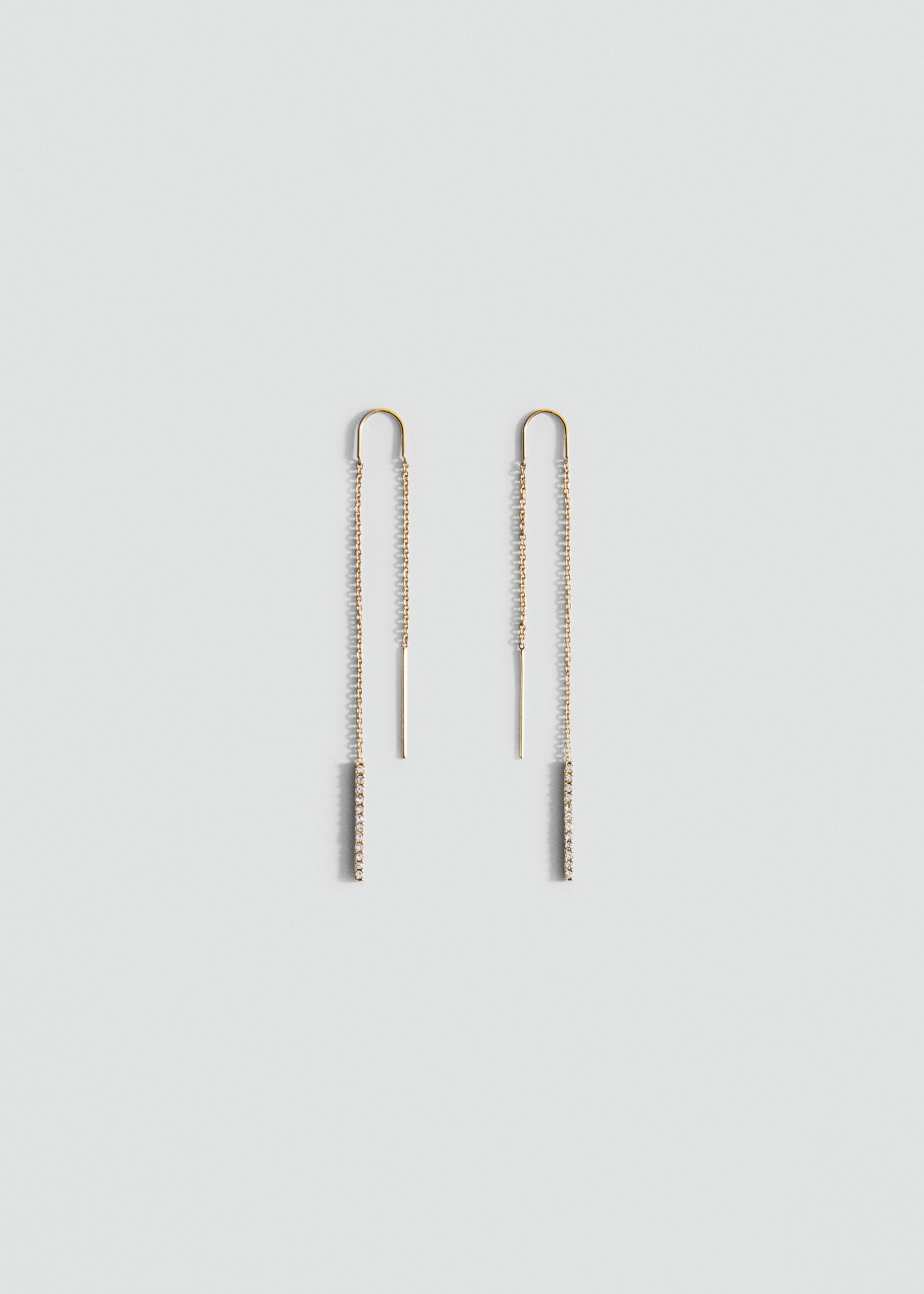 Pendant crystals earrings - Article without model