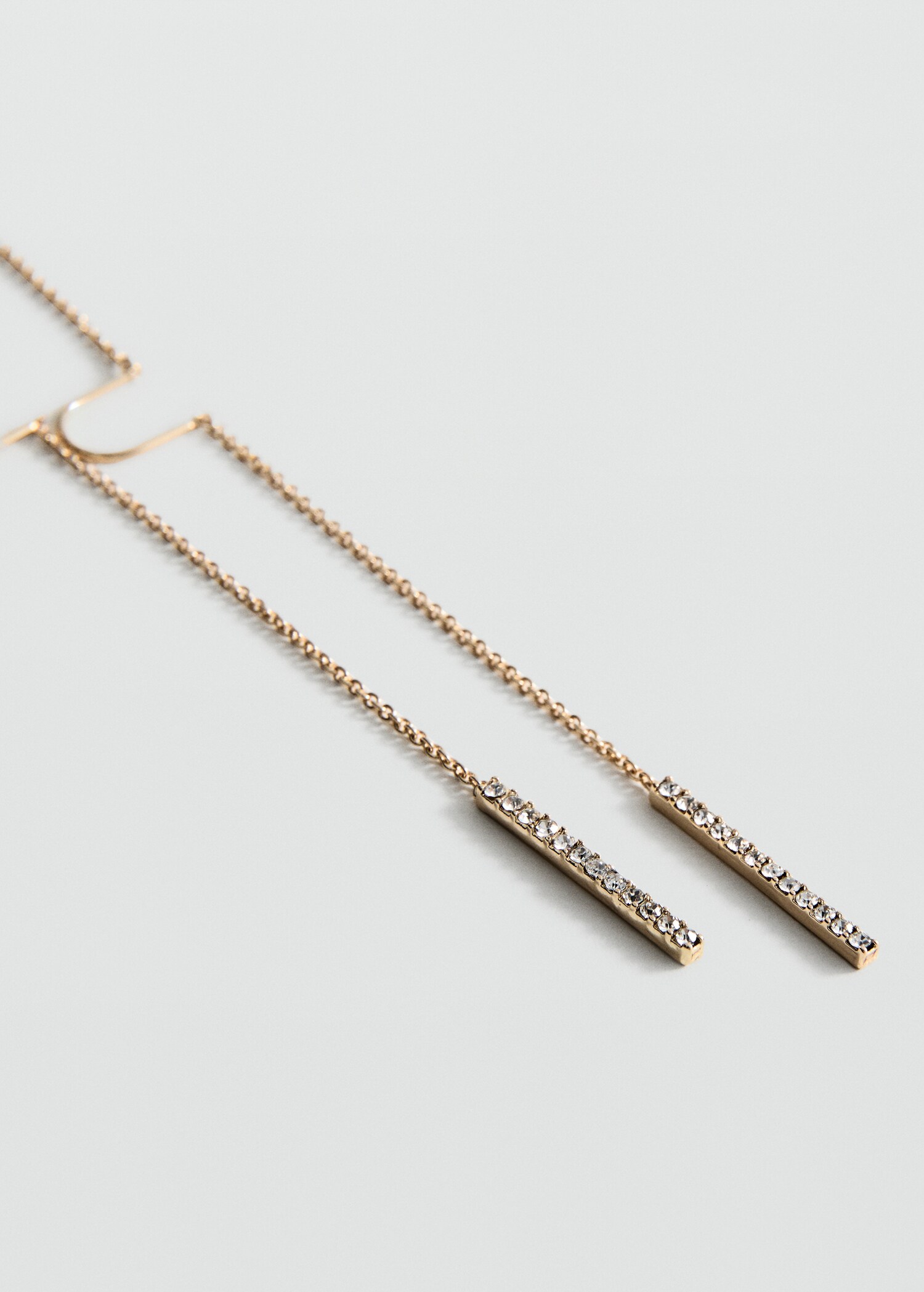 Pendant crystals earrings - Details of the article 1