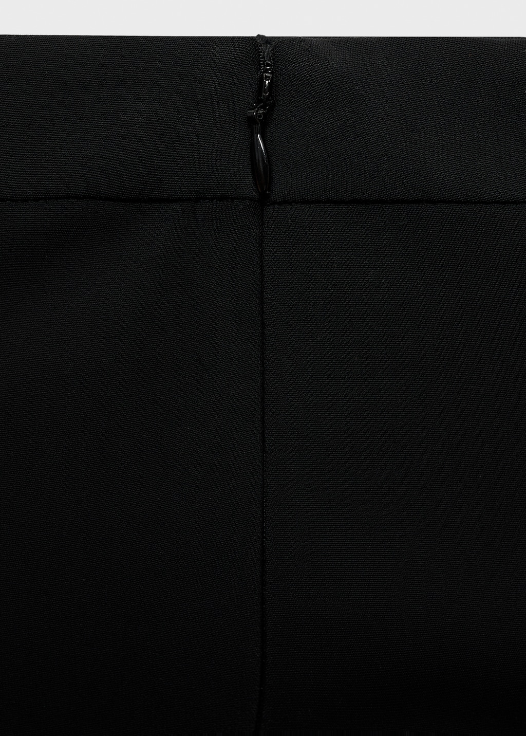 High-waist flared pants