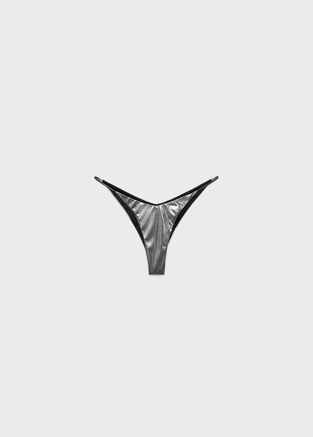 Metallic bikini bottom - image 4