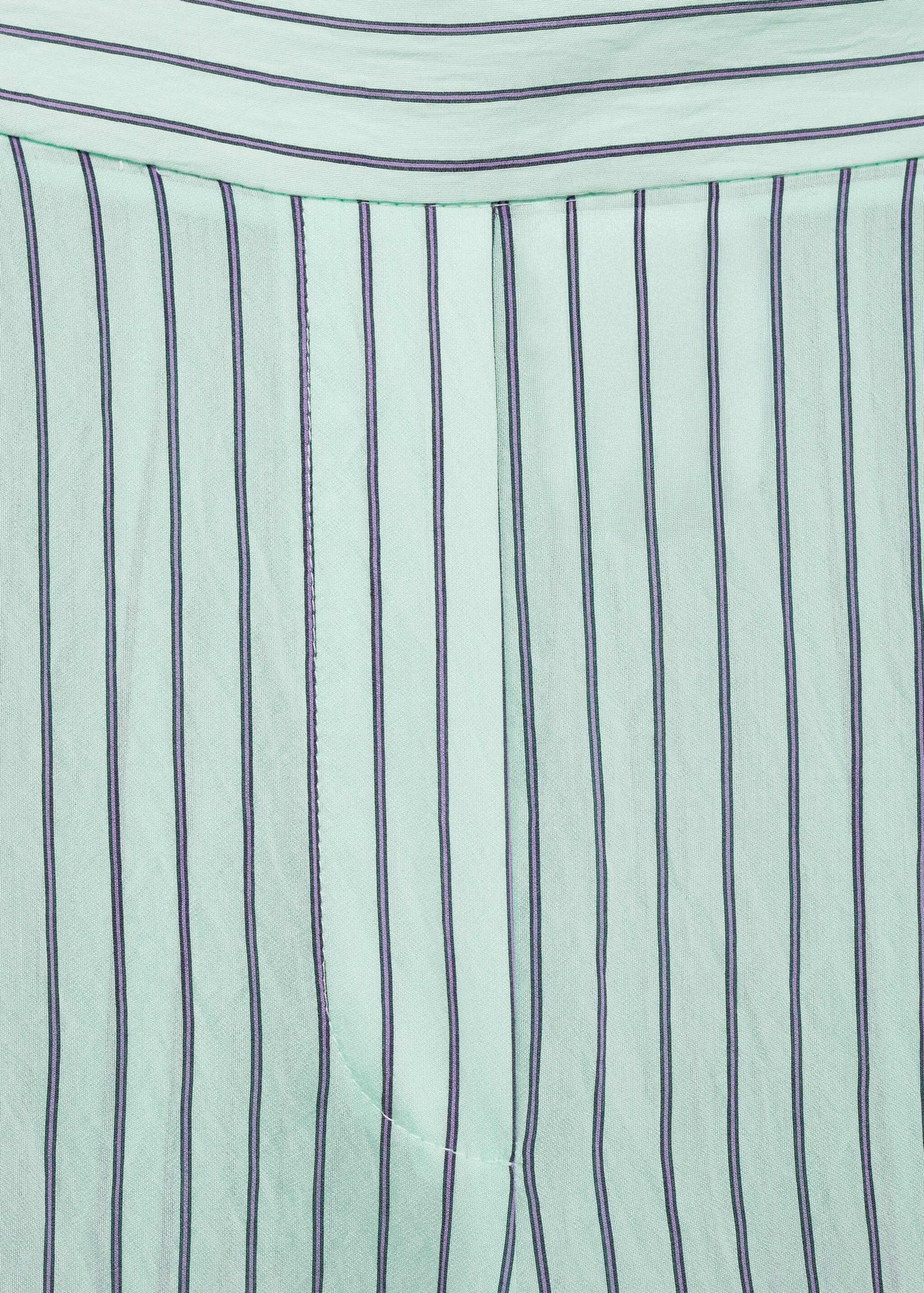Striped flowy trousers - Details of the article 8