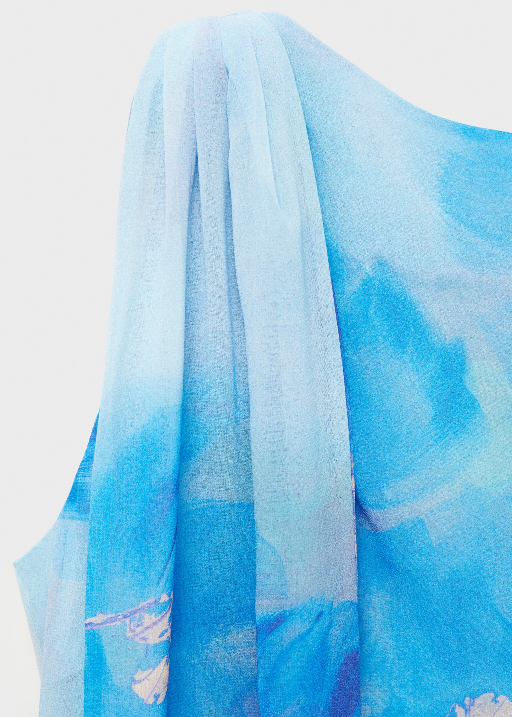 Floral tie blouse - Details of the article 8