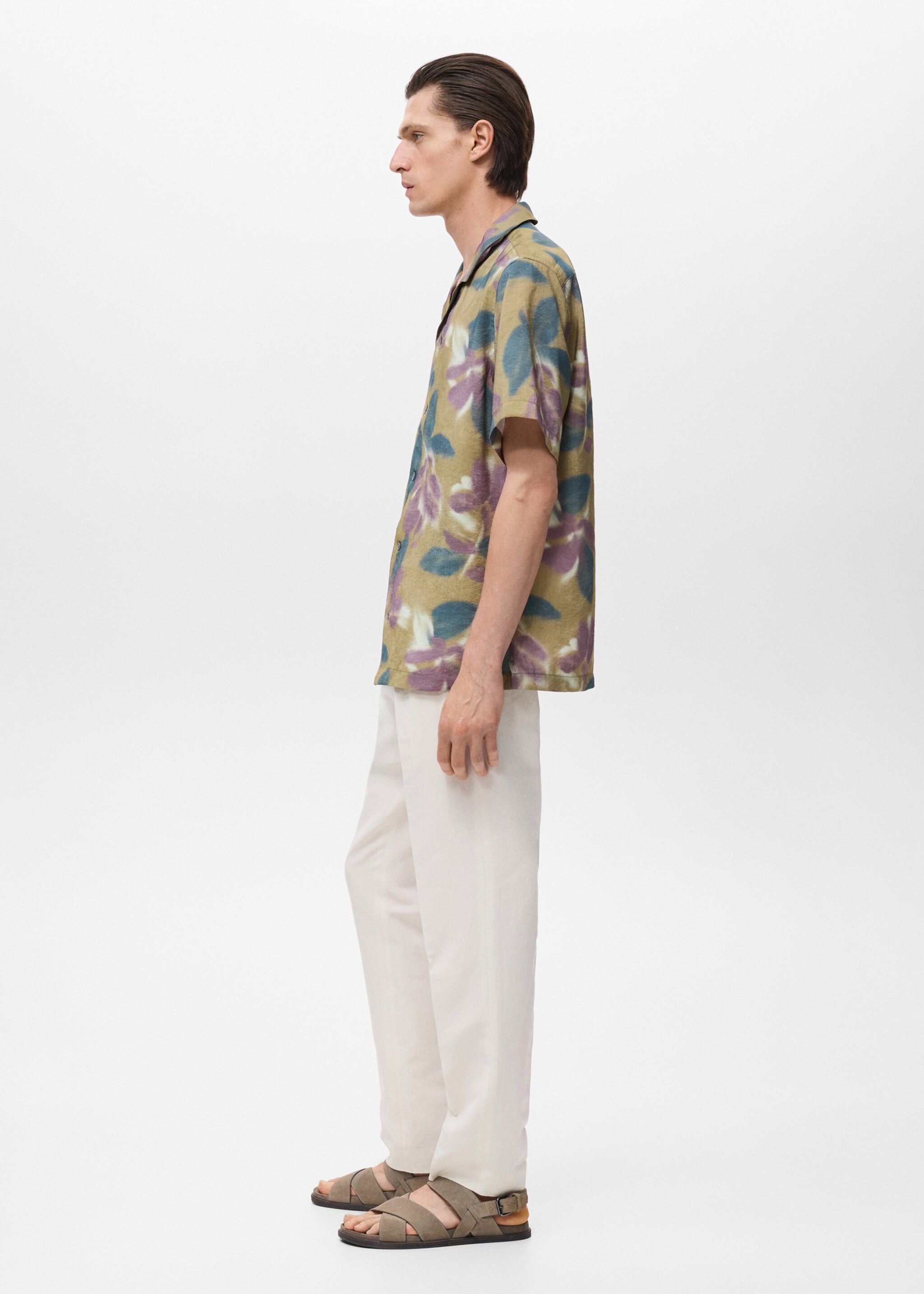 Printed short-sleeved shirt - Details of the article 2