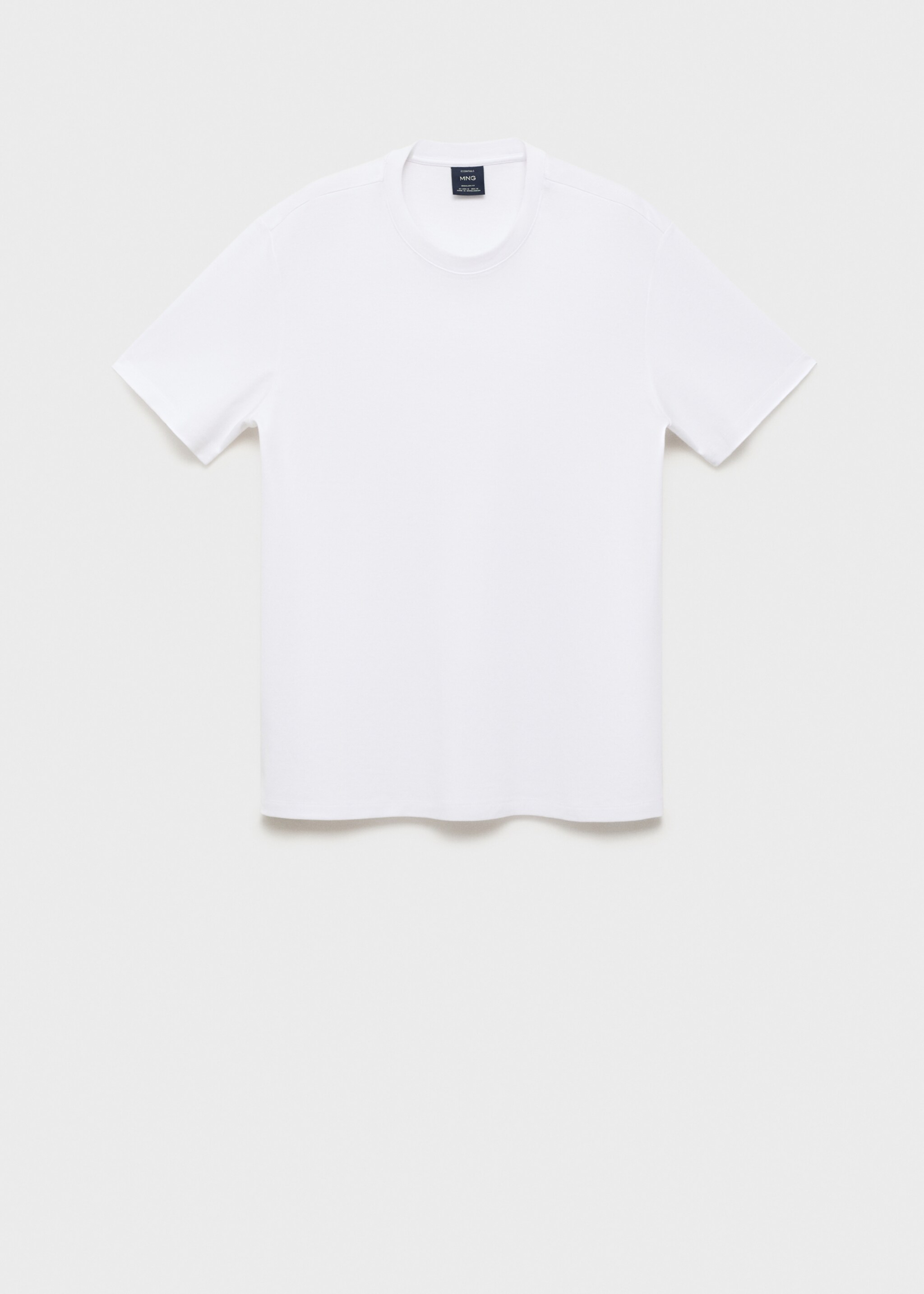 Medium weight regular fit T-shirt - Article without model