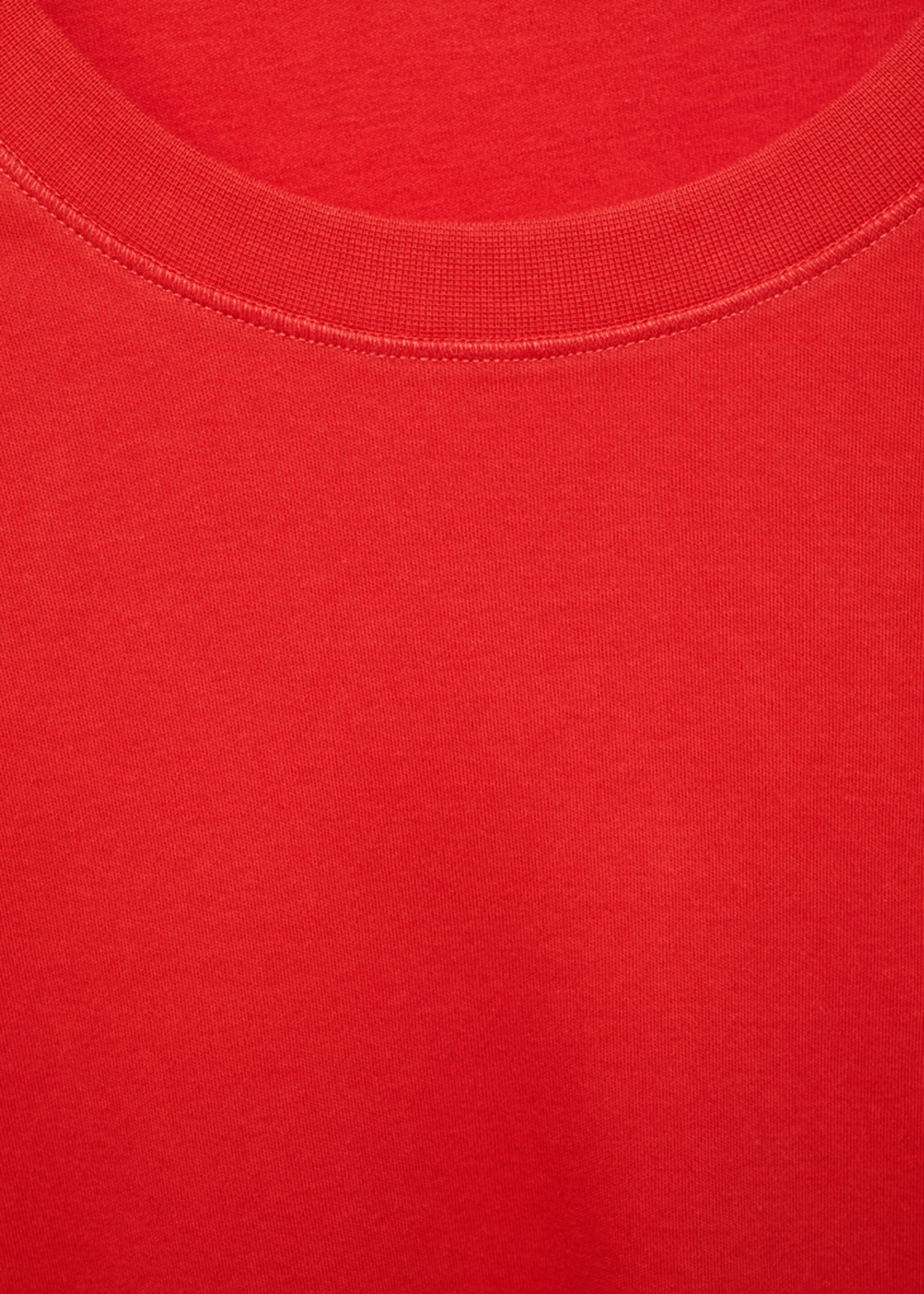 Camiseta medium weight regular fit - Detalle del artículo 8, Rojo. Ref: 17061279-00.