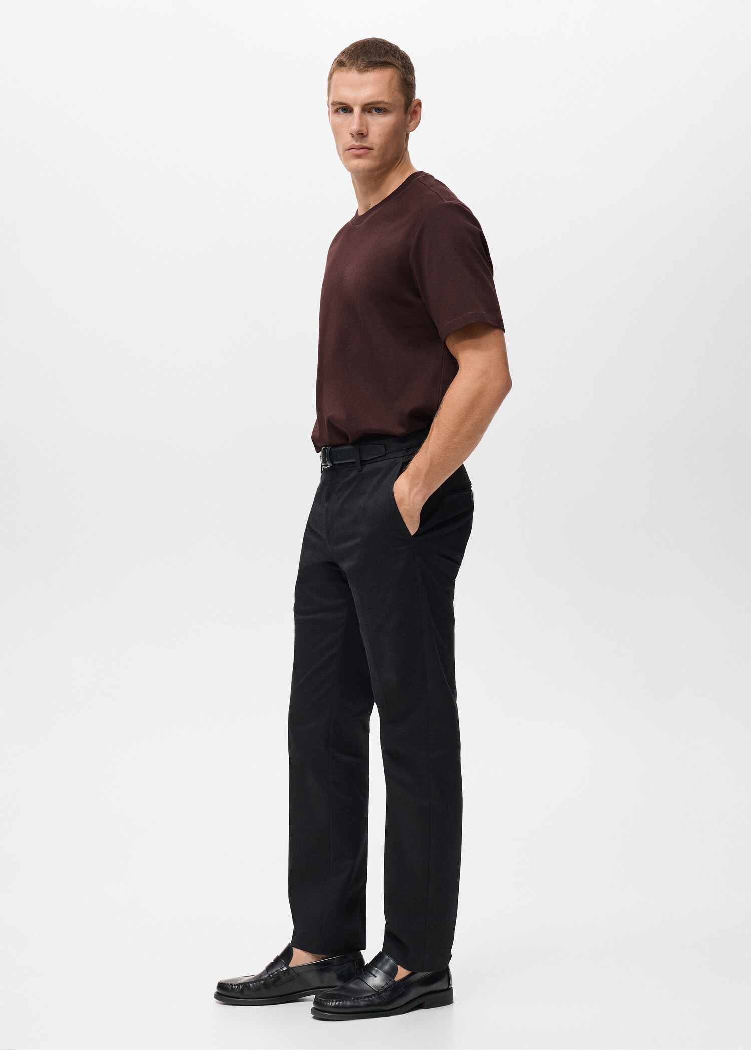 T-shirt regular fit de peso médio - Pormenor do artigo 2