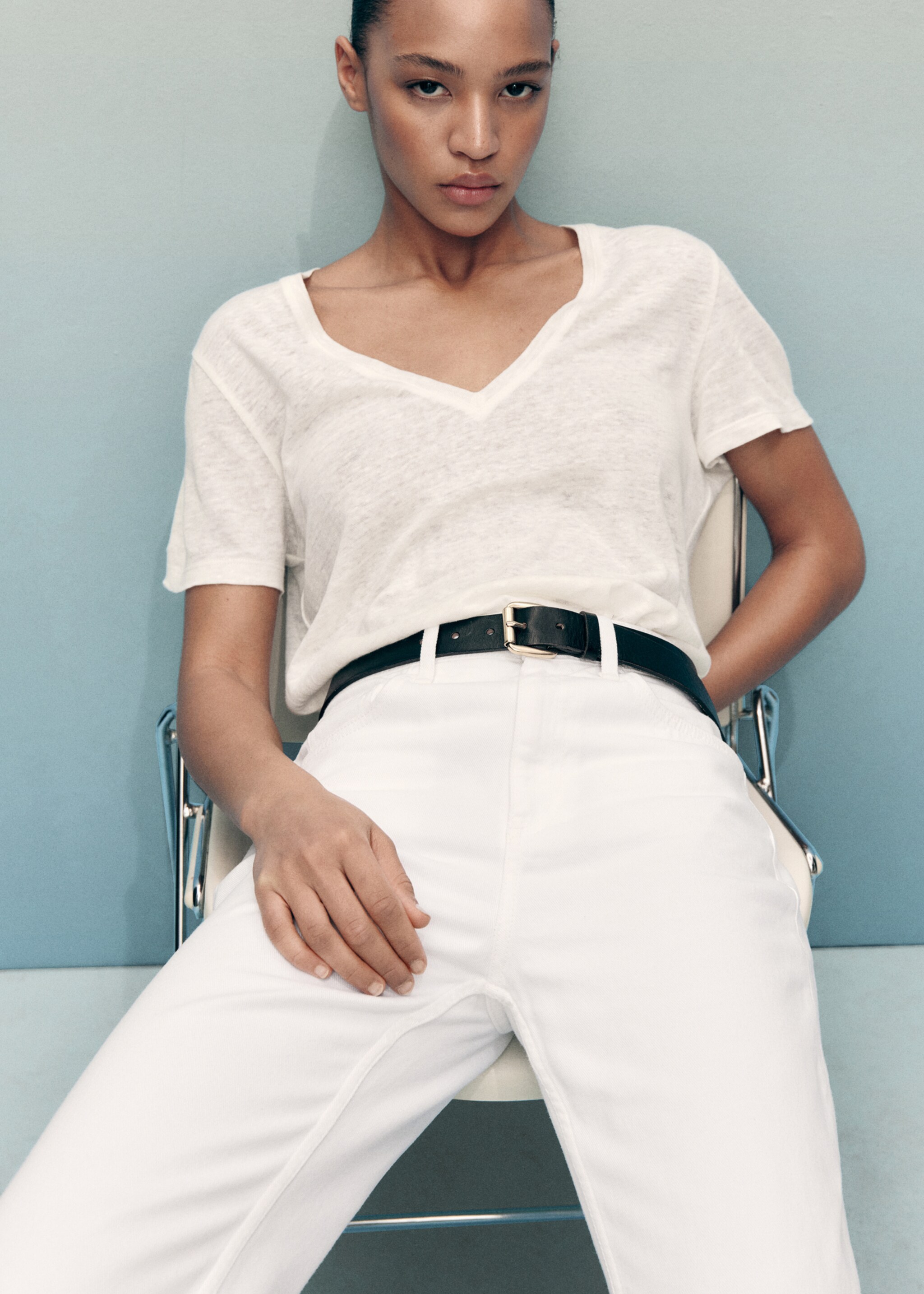 Matilda medium-rise straight-fit jeans - Details of the article 1
