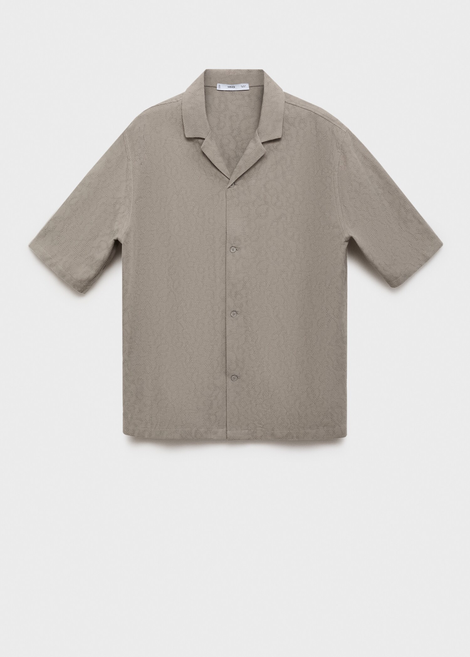 100% embroidered cotton shirt - Article without model