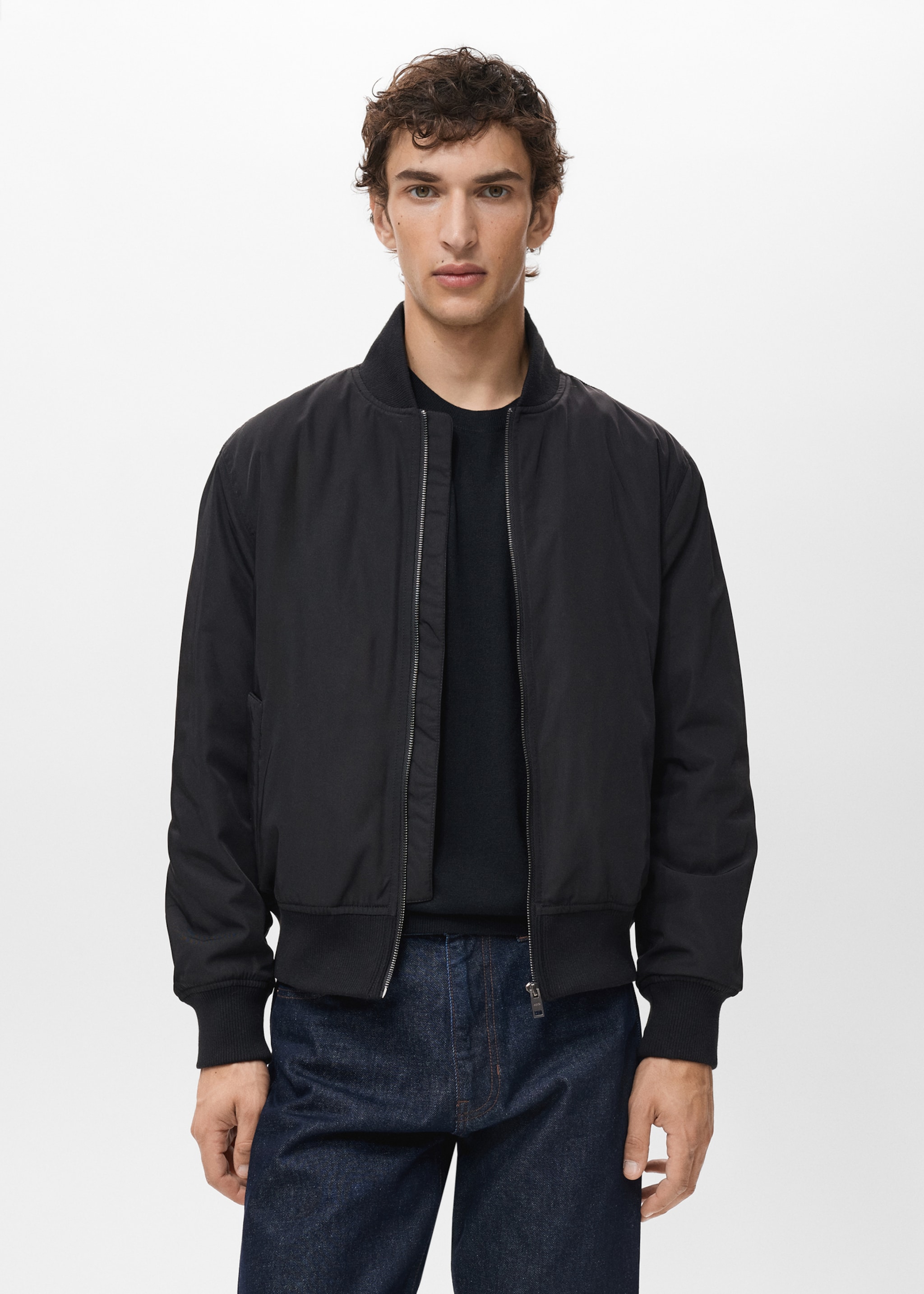 Chaqueta bomber repelente al agua - Medium plane