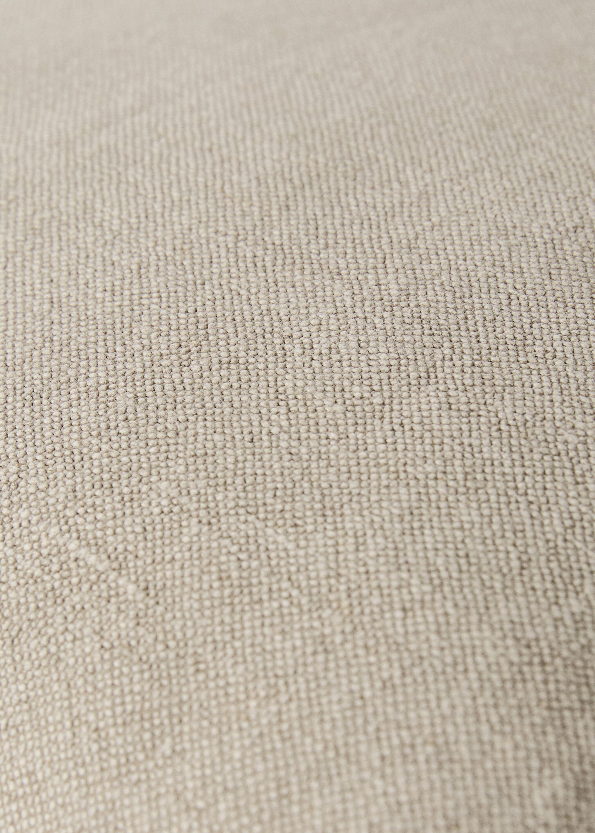 Linen garment-dyed cushion cover 45x45 cm - Details of the article 4