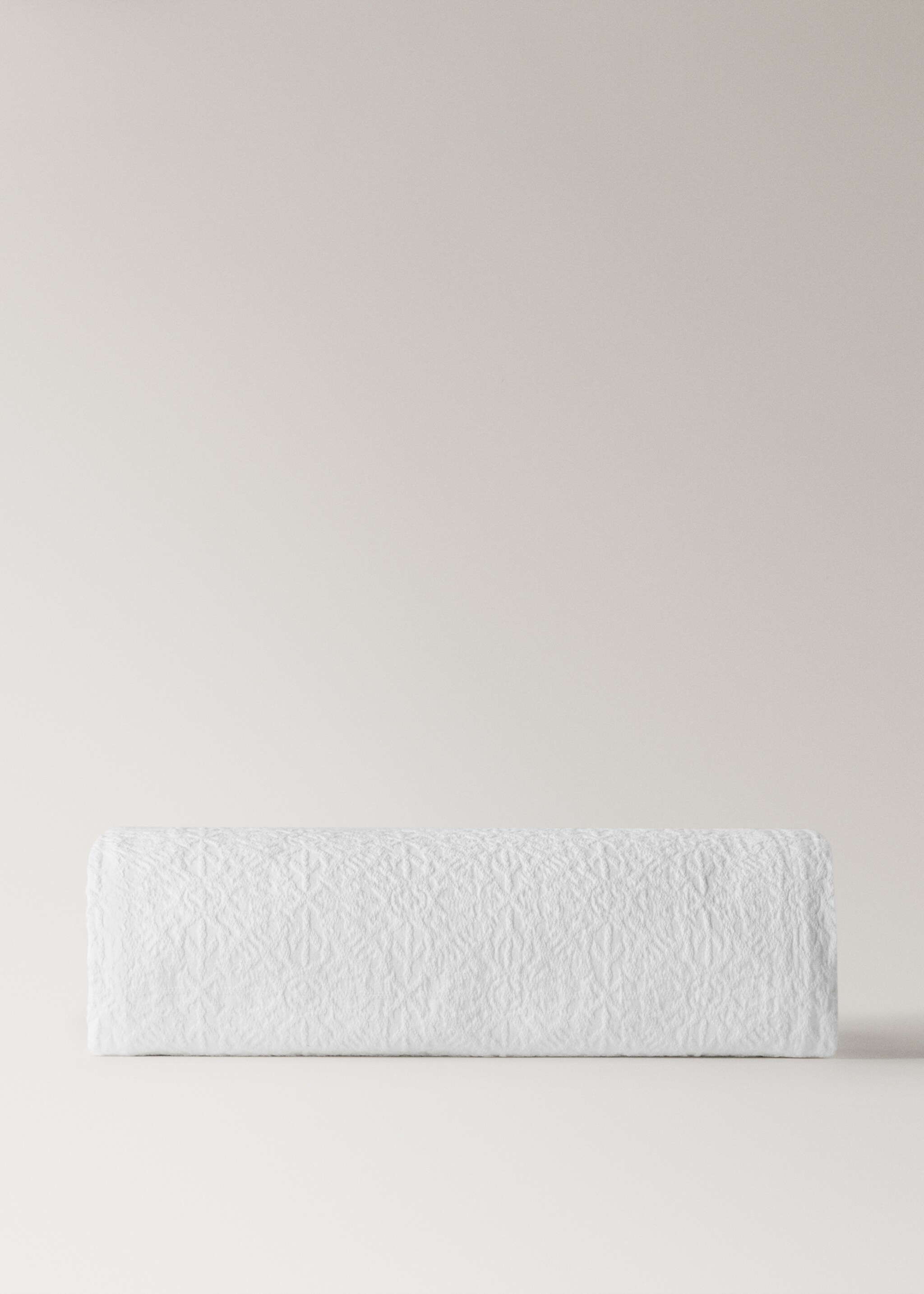 Quilt cotton jacquard mosaic drawing bed 130/150 cm - Article without model