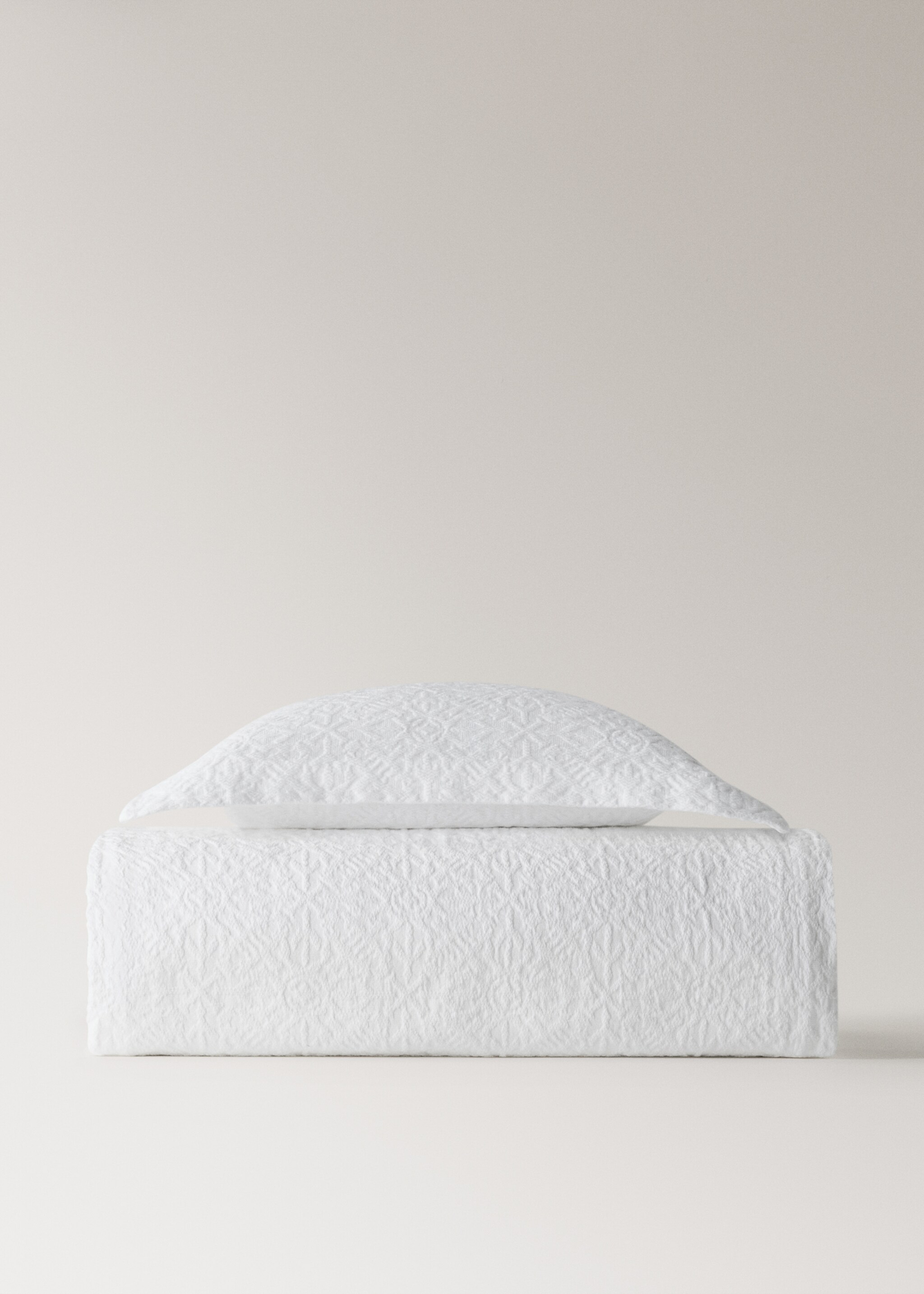 Quilt cotton jacquard mosaic drawing bed 130/150 cm - Details of the article 3