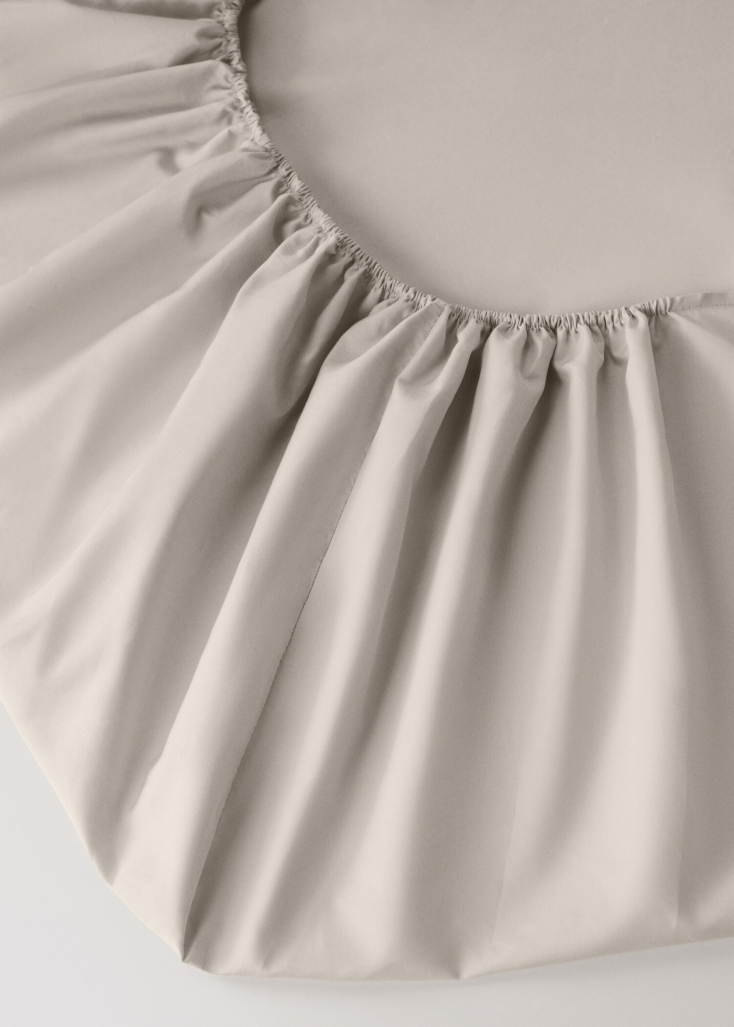 500-thread percale cotton fitted sheet King bed - Details of the article 1