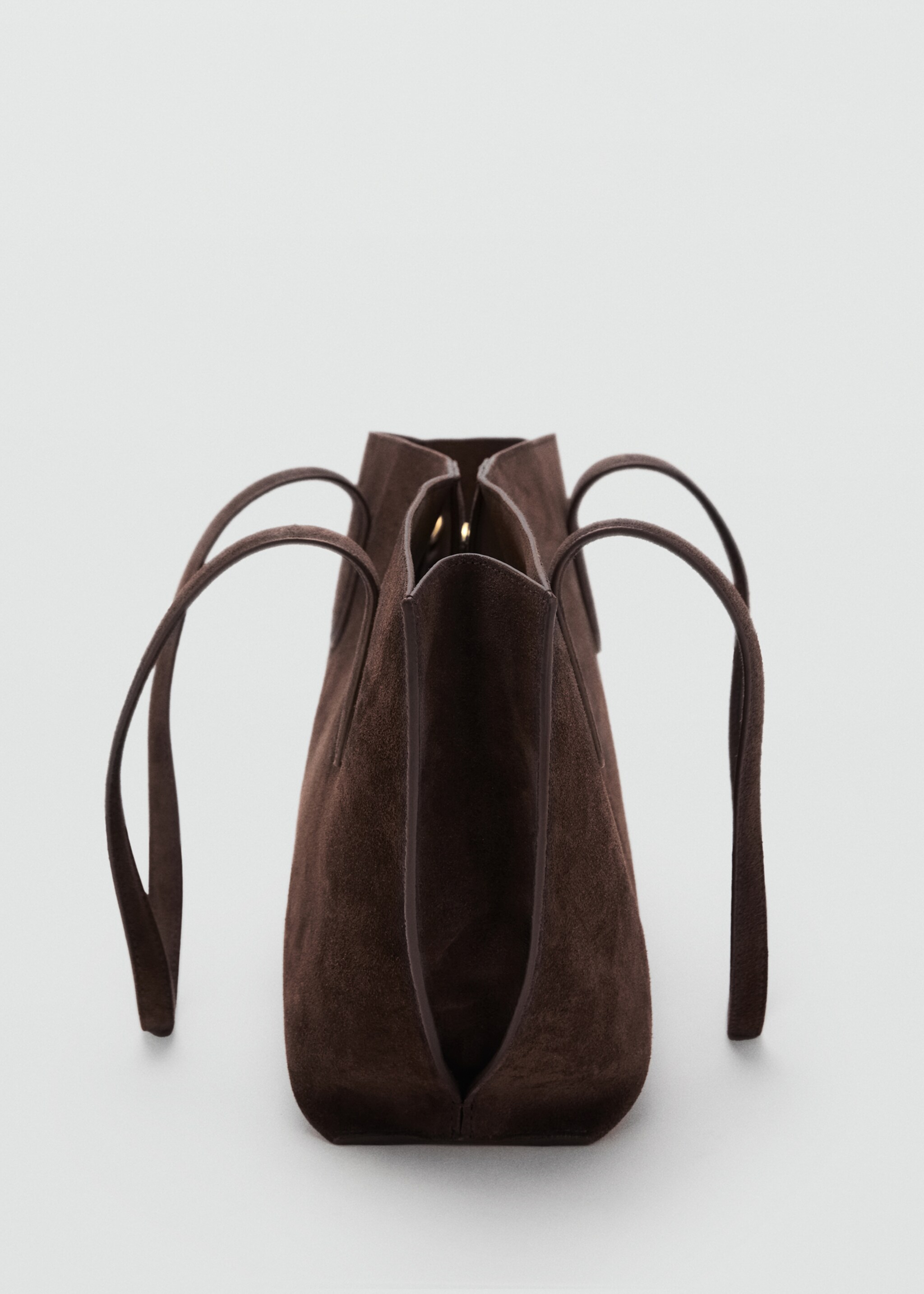 Suede mini shopper bag - Details of the article 1