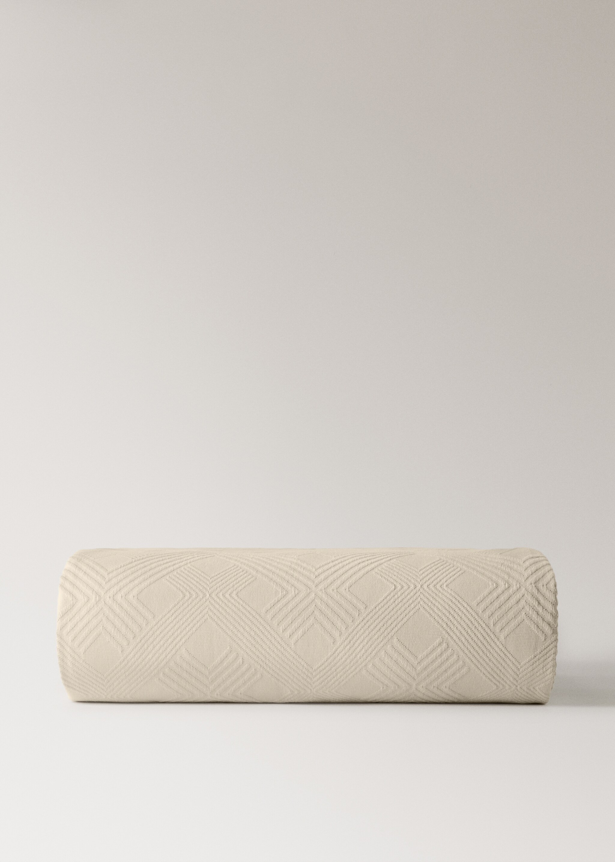 Colcha algodón jacquard rombos cama 150/160 cm - Artículo sin modelo