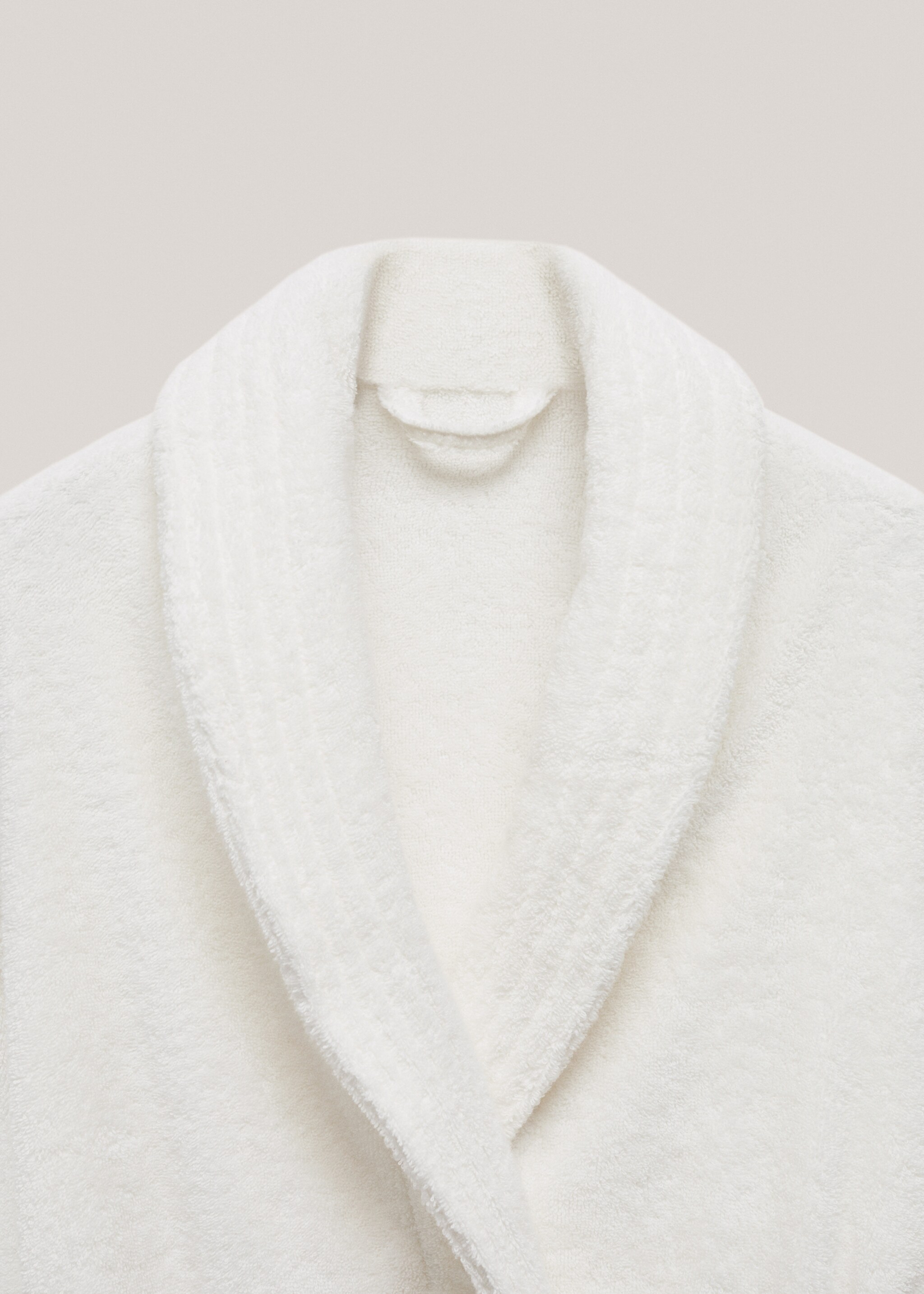 Soft cotton bathrobe - Details of the article 2