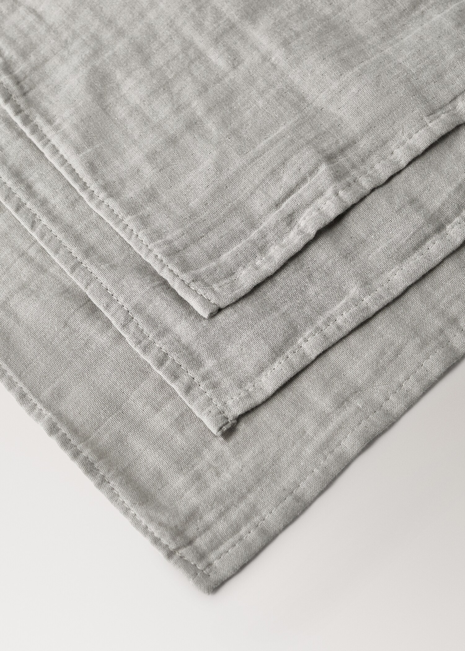 Plain cotton baby swaddle - Details of the article 2