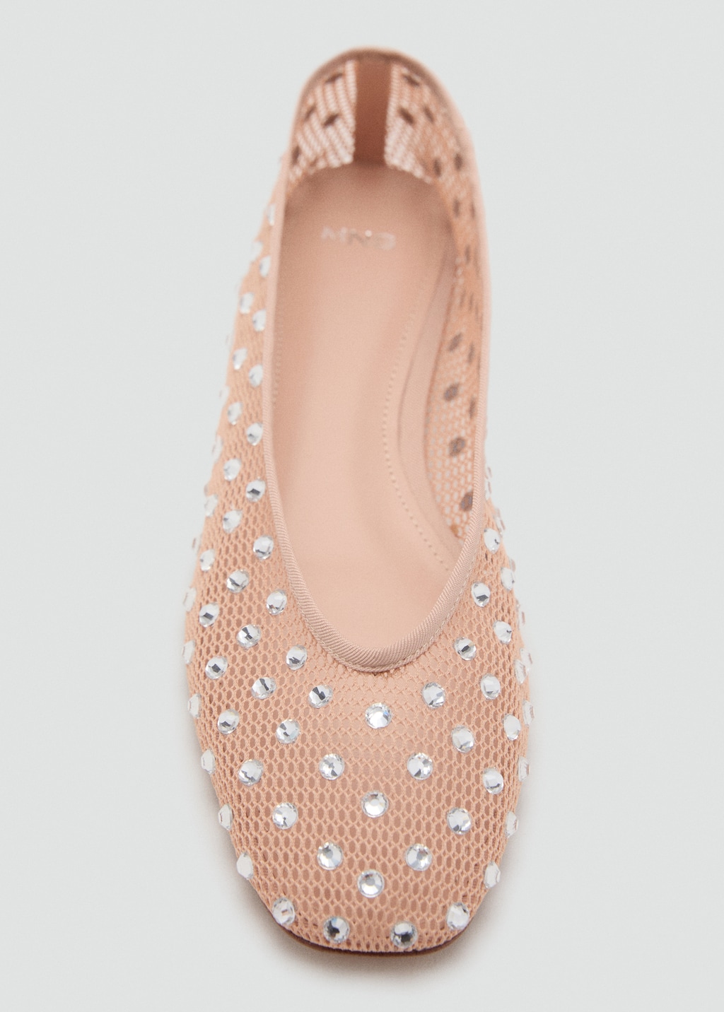 【MANGO】Rhinestone ballerina REF. 57056011-BEA-LM Rhinestone ballerinas - Women | MANGO Montenegro