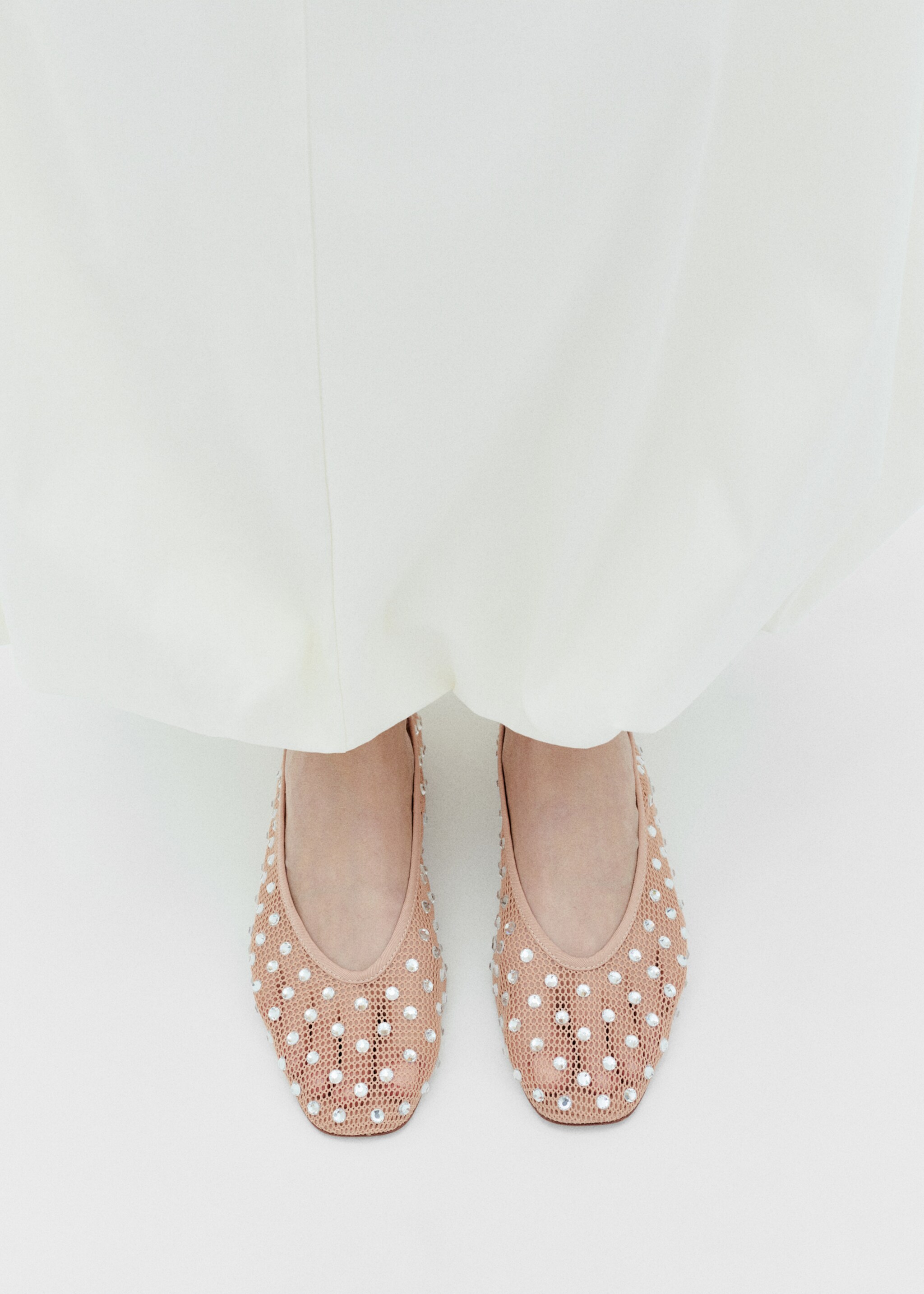 Mesh rhinestone ballerina - Details of the article 9