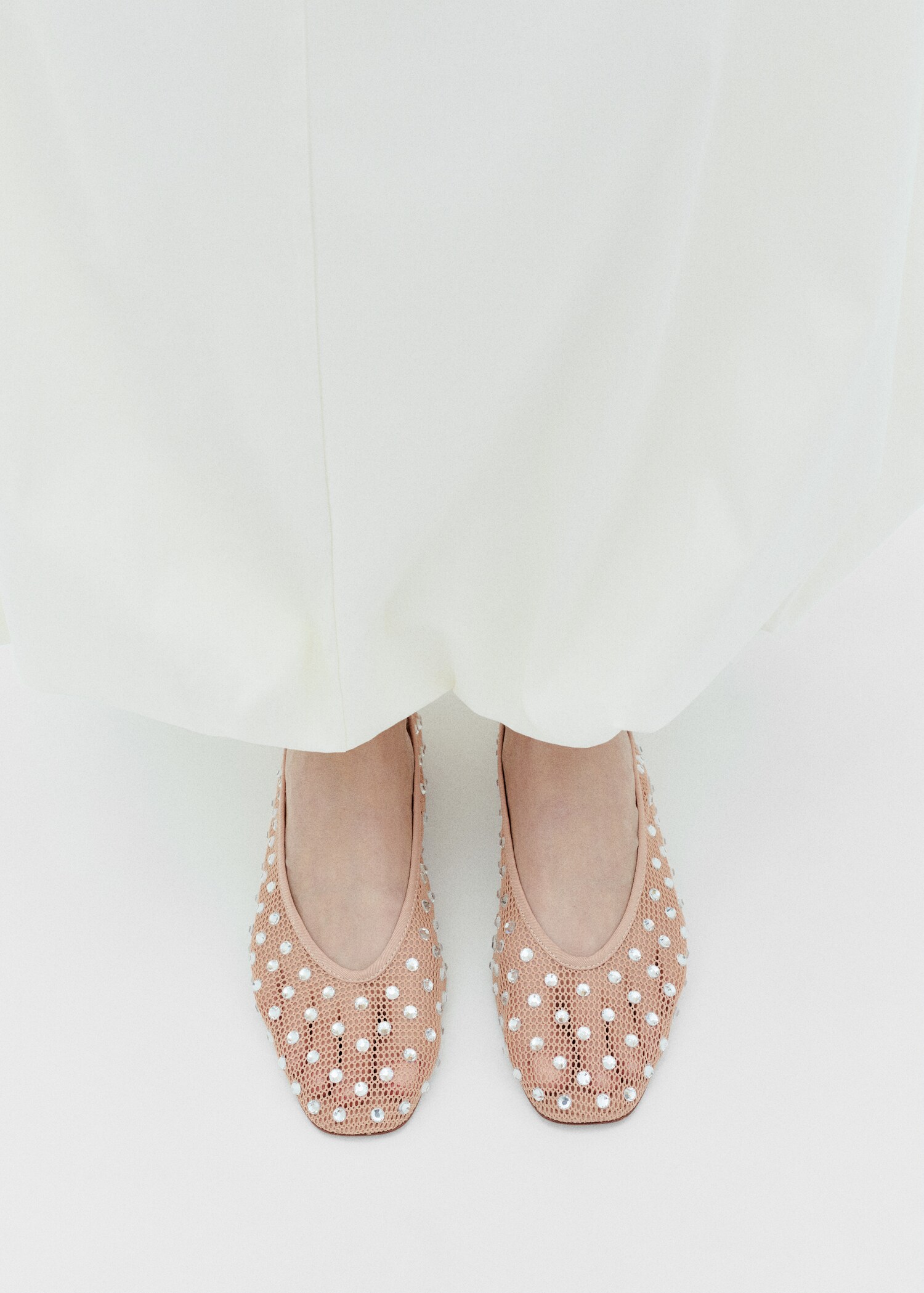 Mesh rhinestone ballerina - Details of the article 9