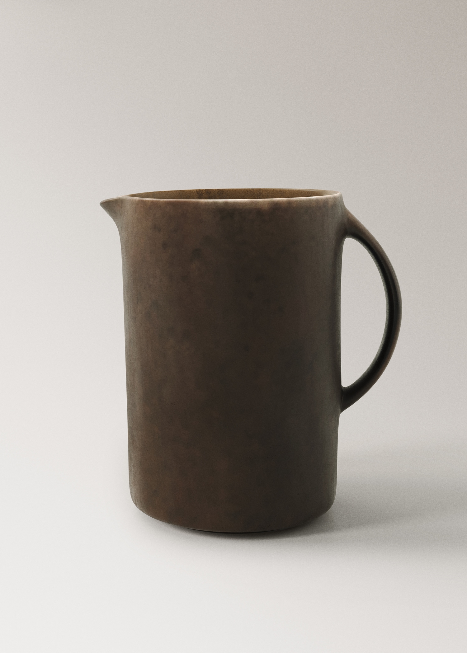 Matte Steingutvase - Artikel ohne Model