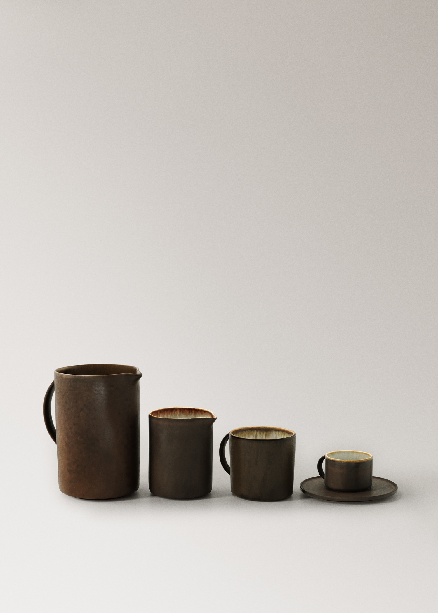 Matte Steingutvase - Detail des Artikels 3