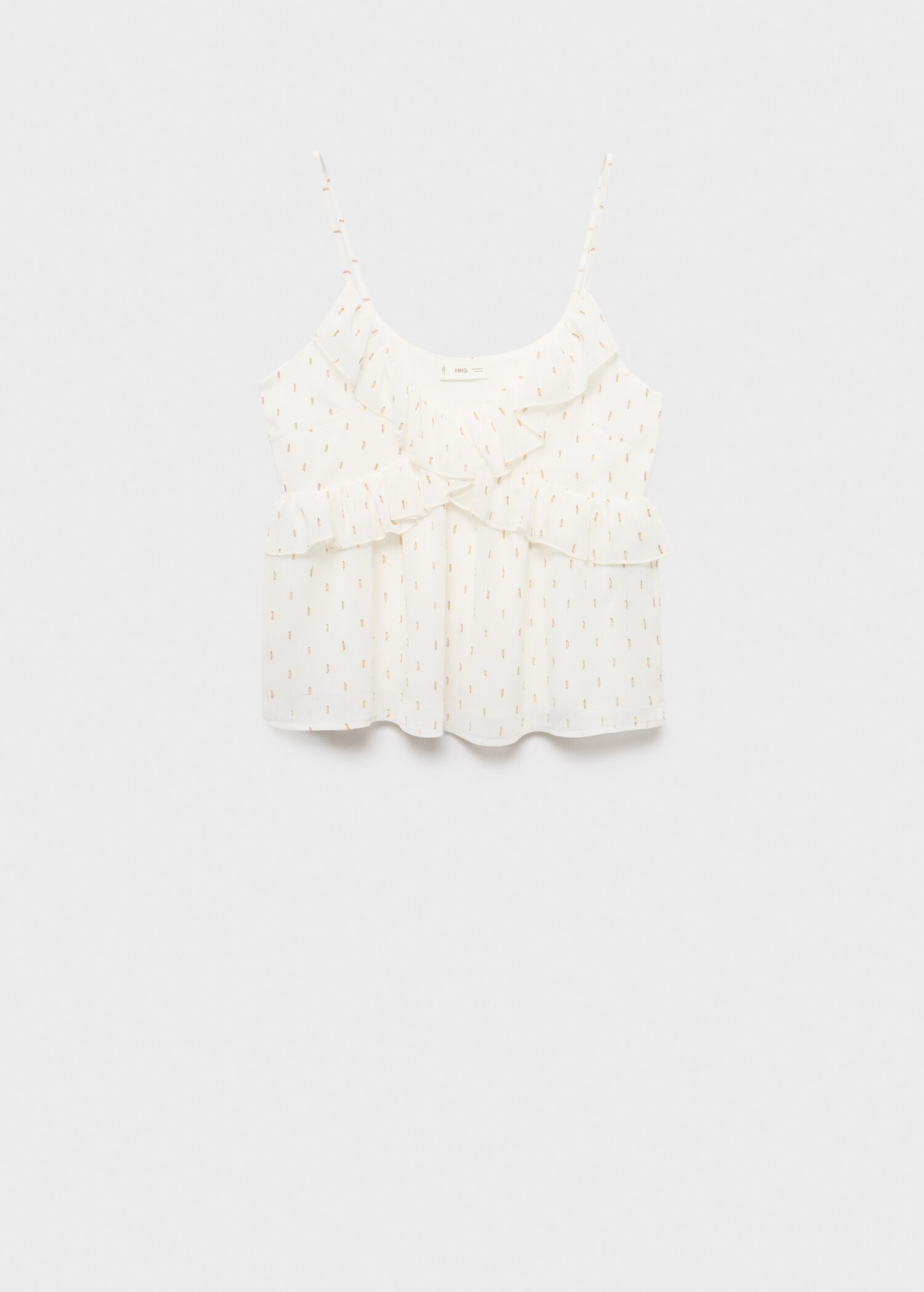 Lurex plumeti top - Article without model