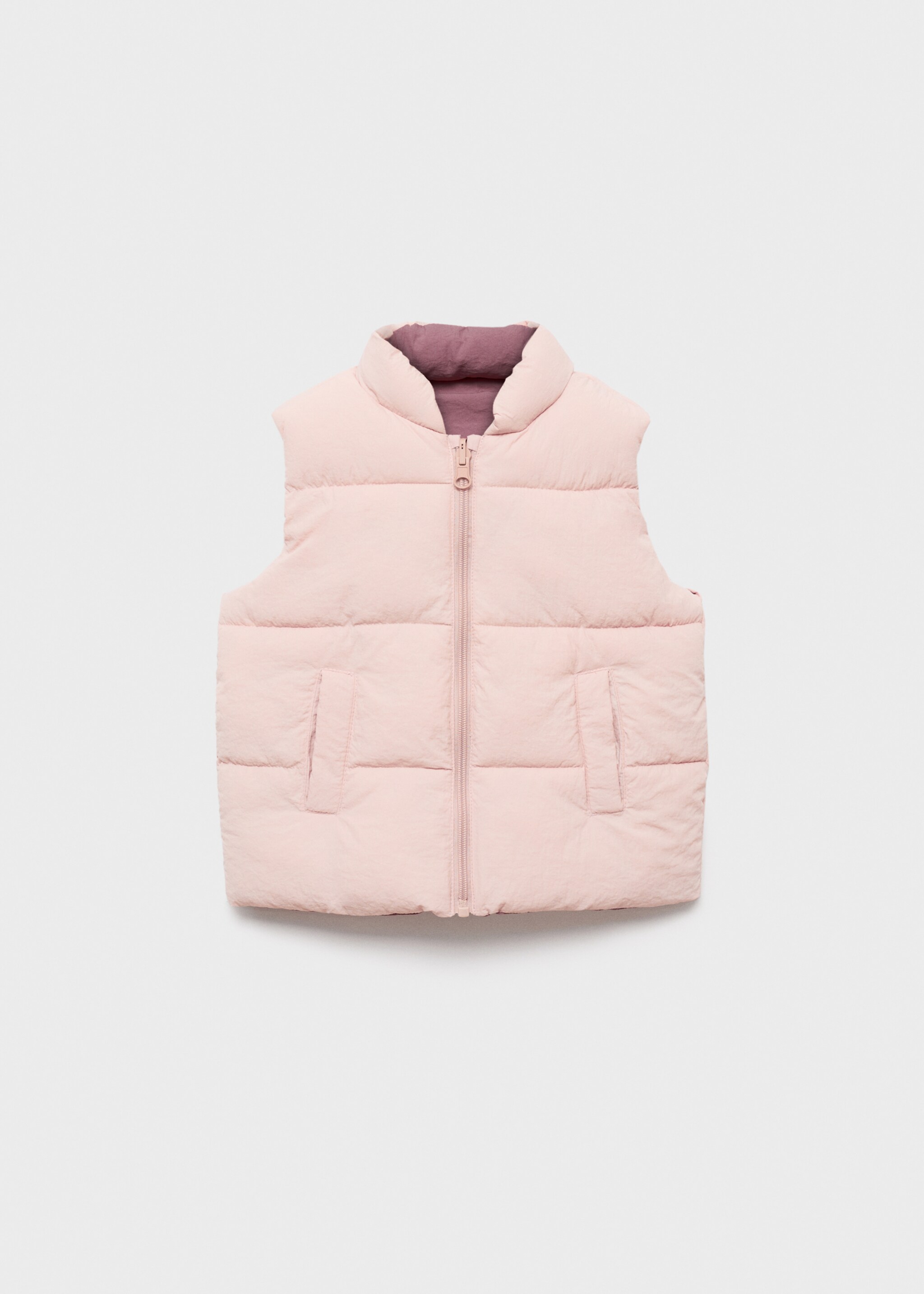 Reversible quilted gilet - Article without model