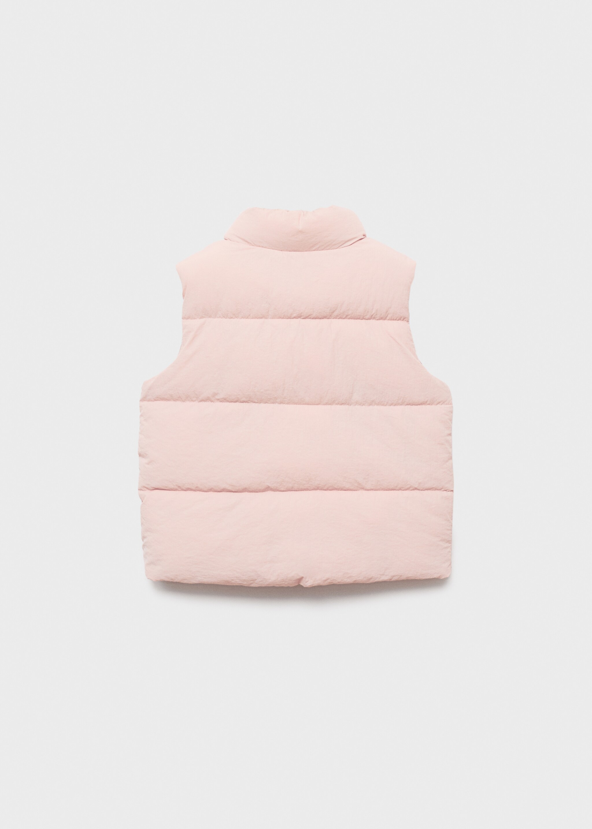 Reversible quilted gilet - Reverse of the article