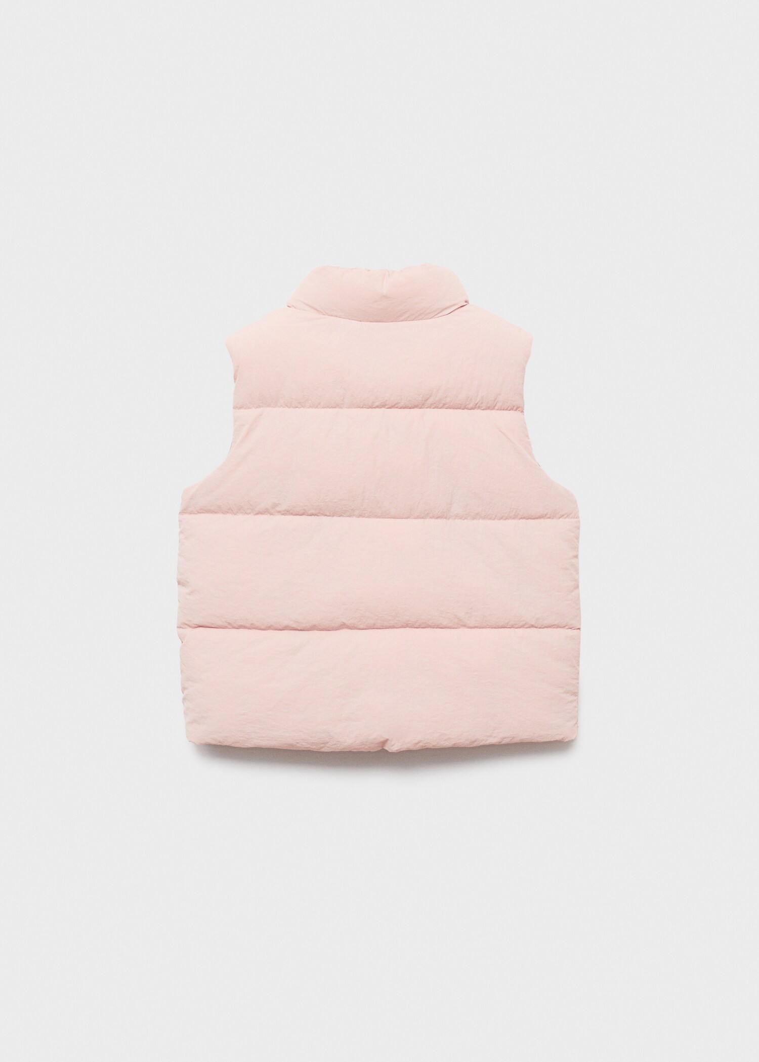 Reversible quilted gilet - Reverse of the article