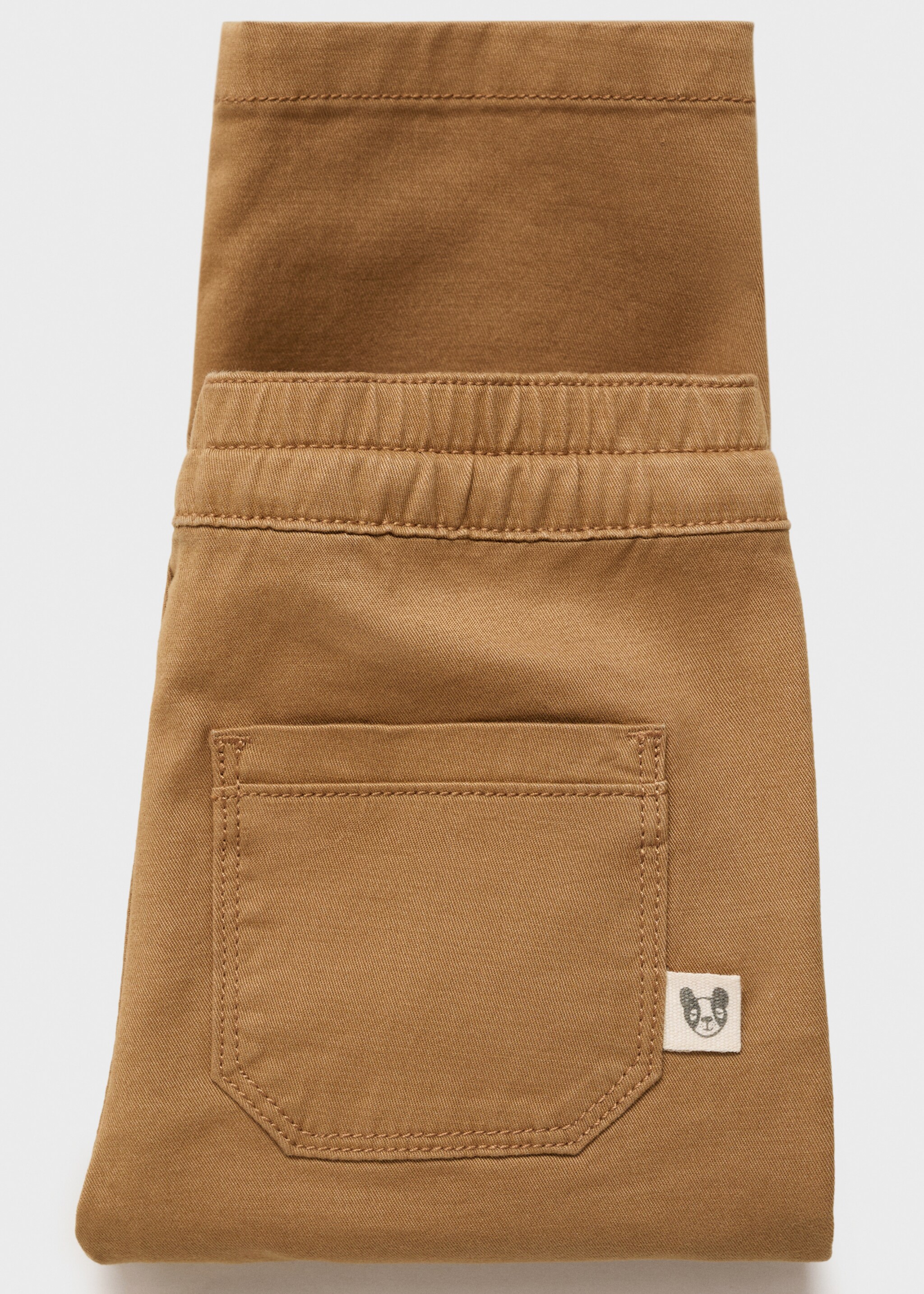 Drawstring cotton trousers - Details of the article 8