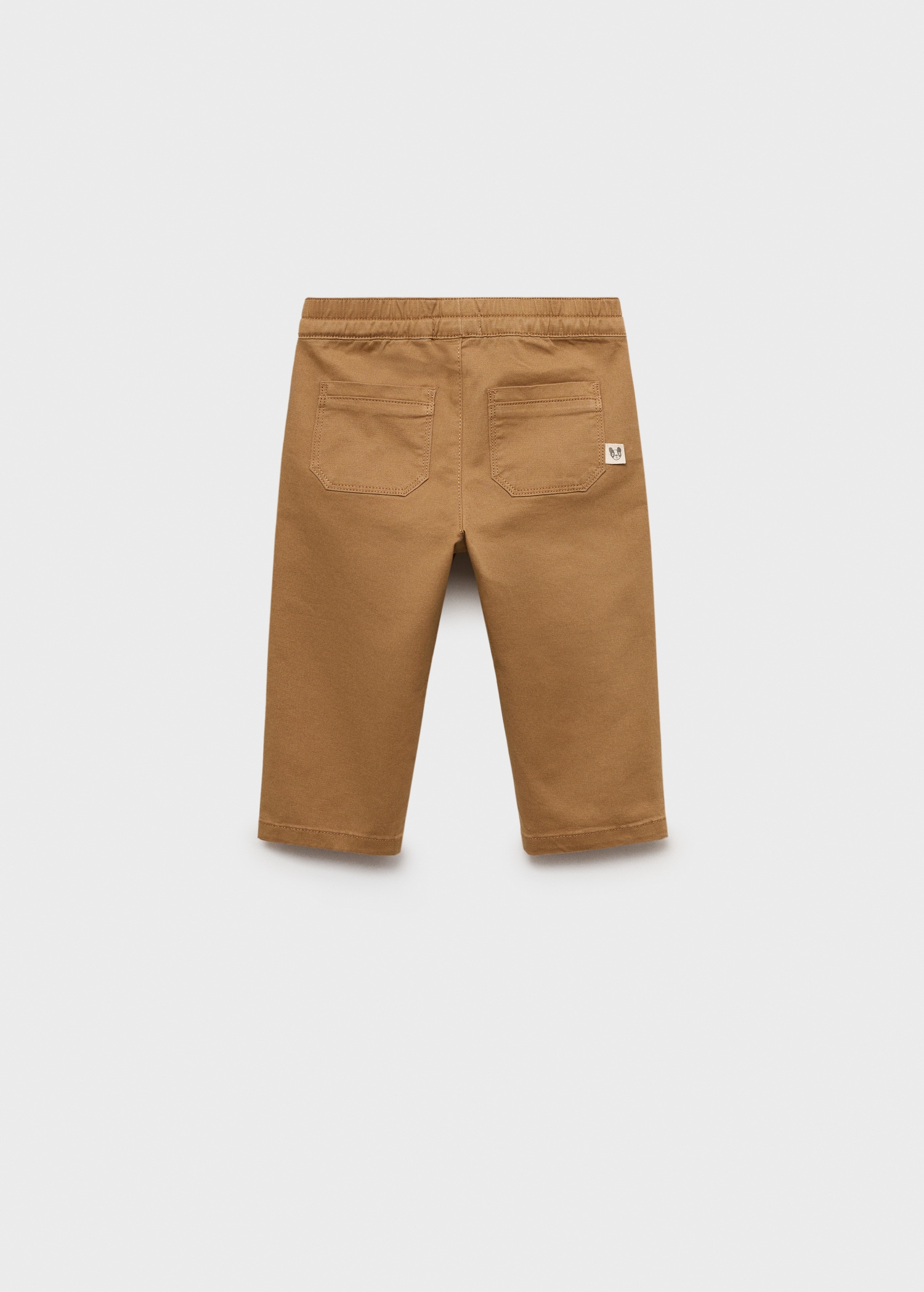 Pantalon coton à cordon - Verso de l’article
