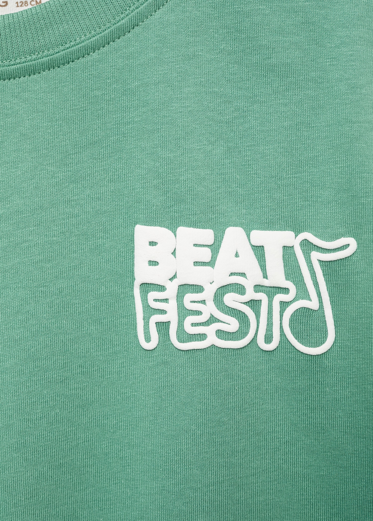 T-shirt imprimé lettres en relief - Détail de l'article 8