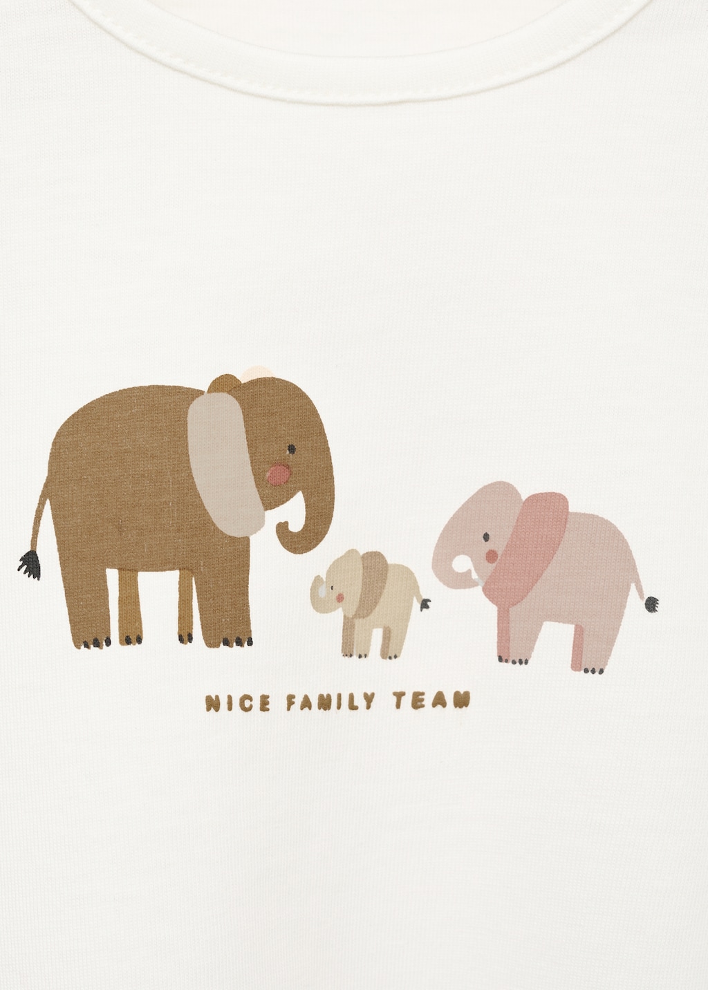 Embossed printed t-shirt