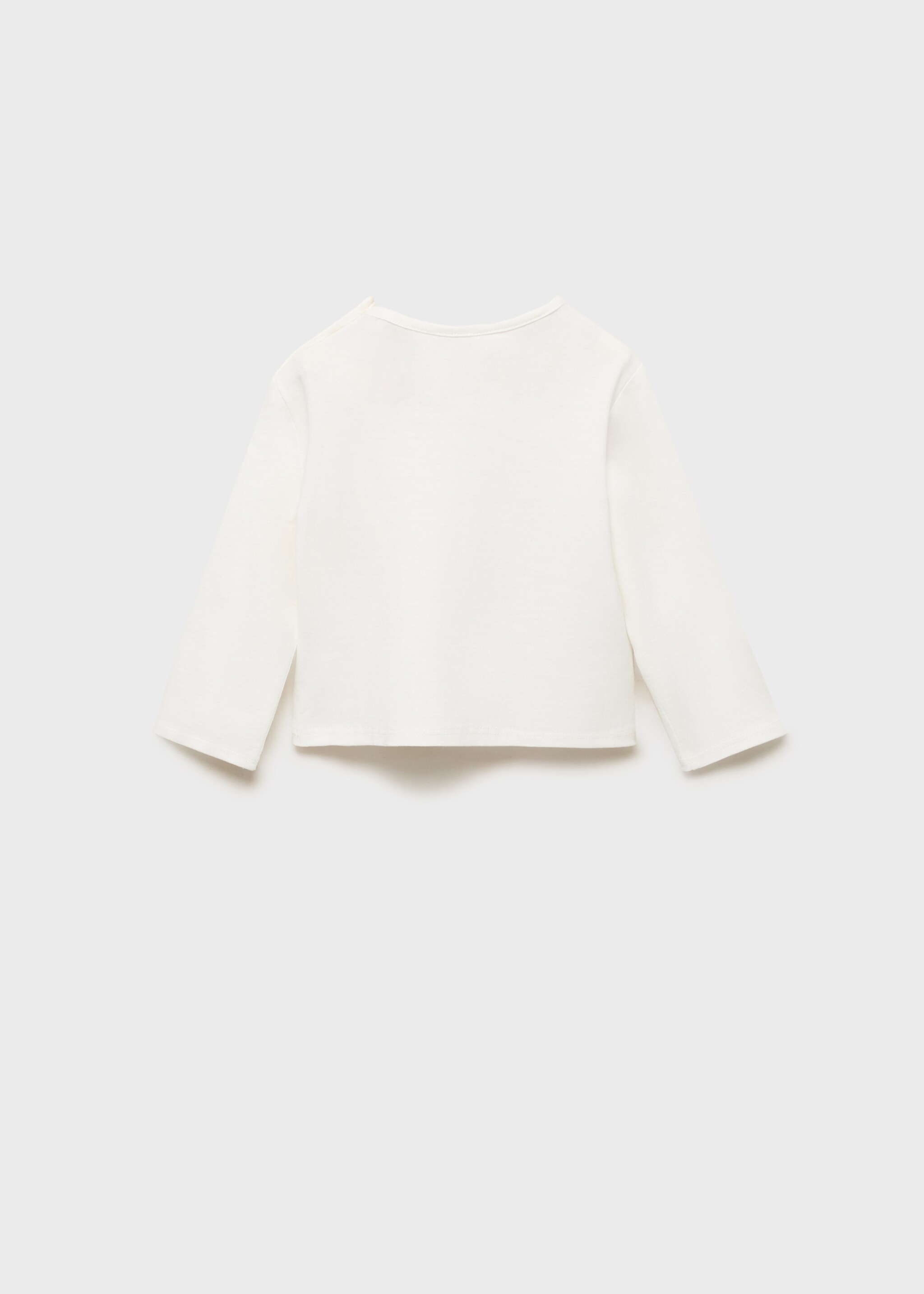 T-shirt imprimé relief - Verso de l’article