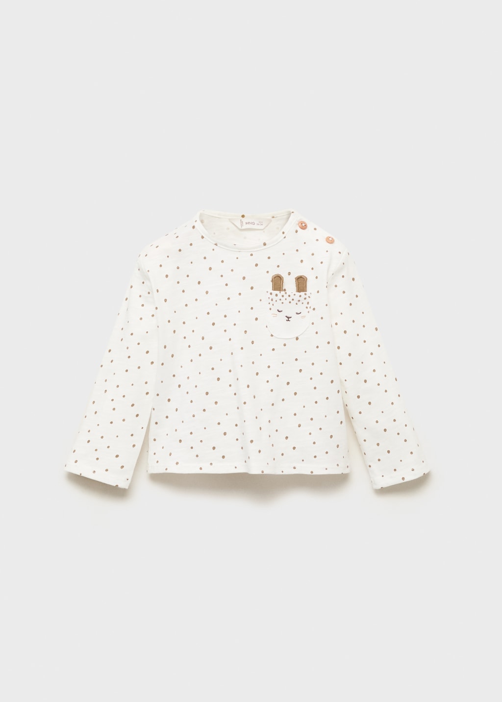 Kitty t-shirt with pocket