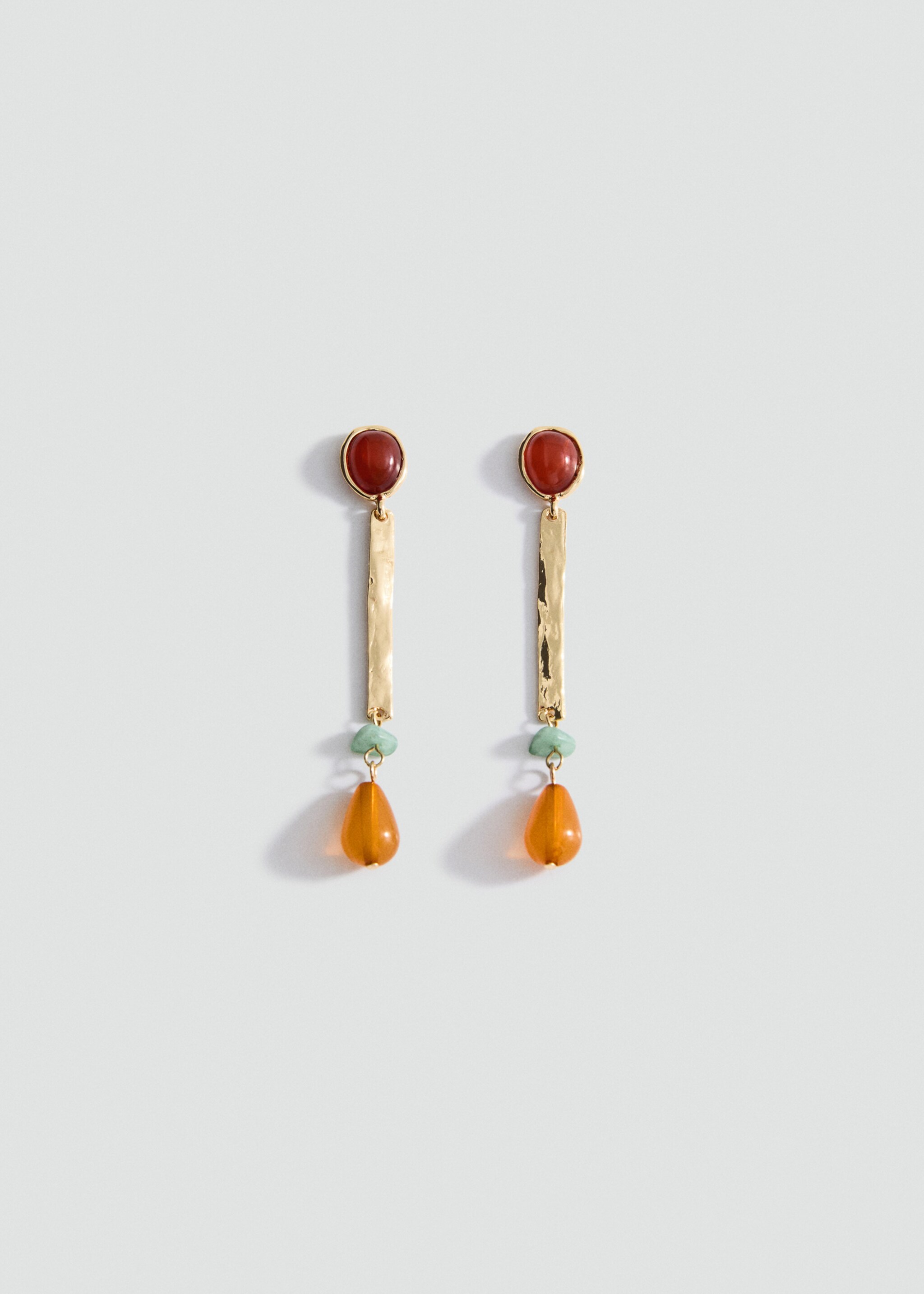 Boucles d'oreilles pendantes perles - Article sans modèle