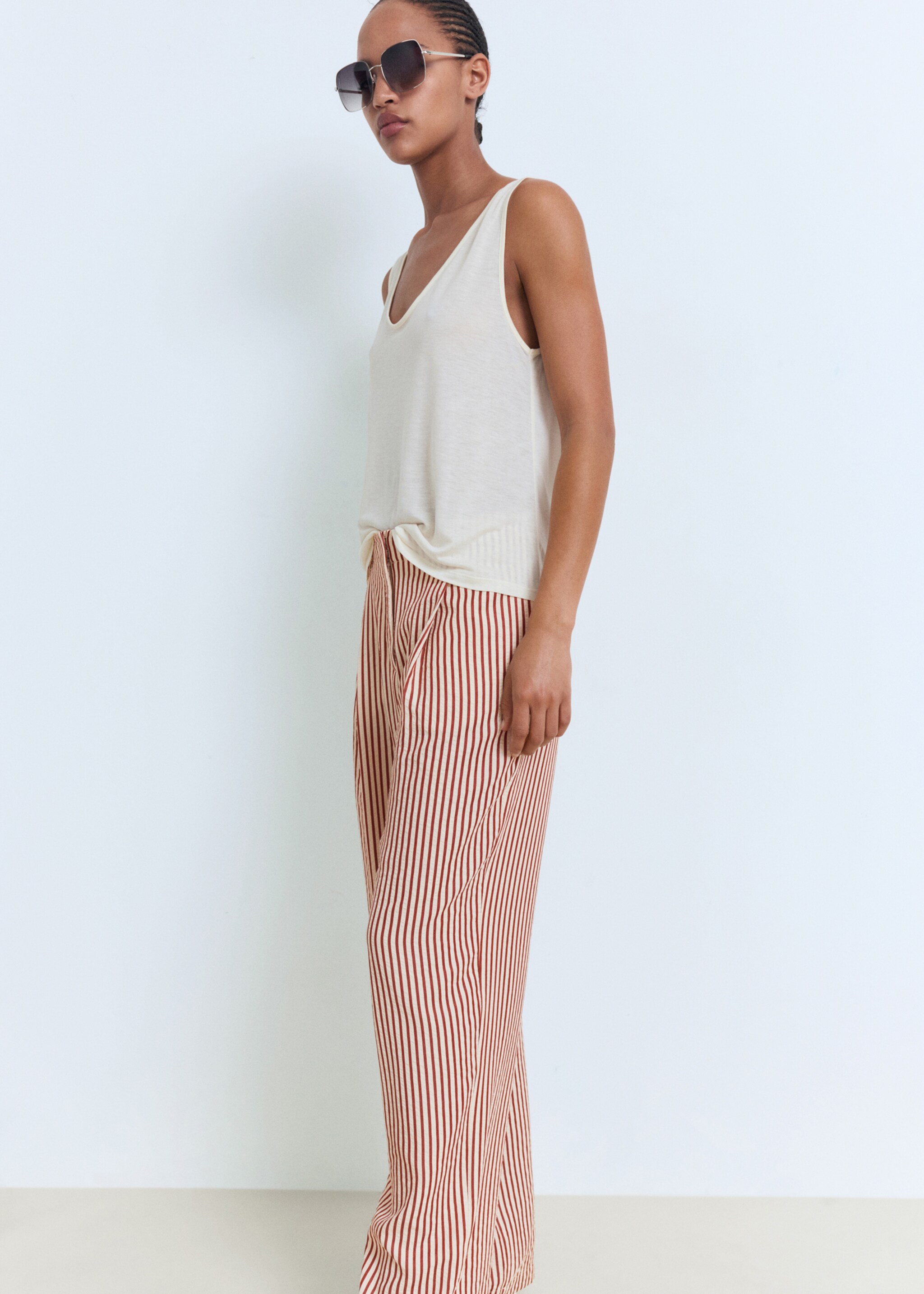 Pantalón rayas pinzas - Detalle del artículo 2