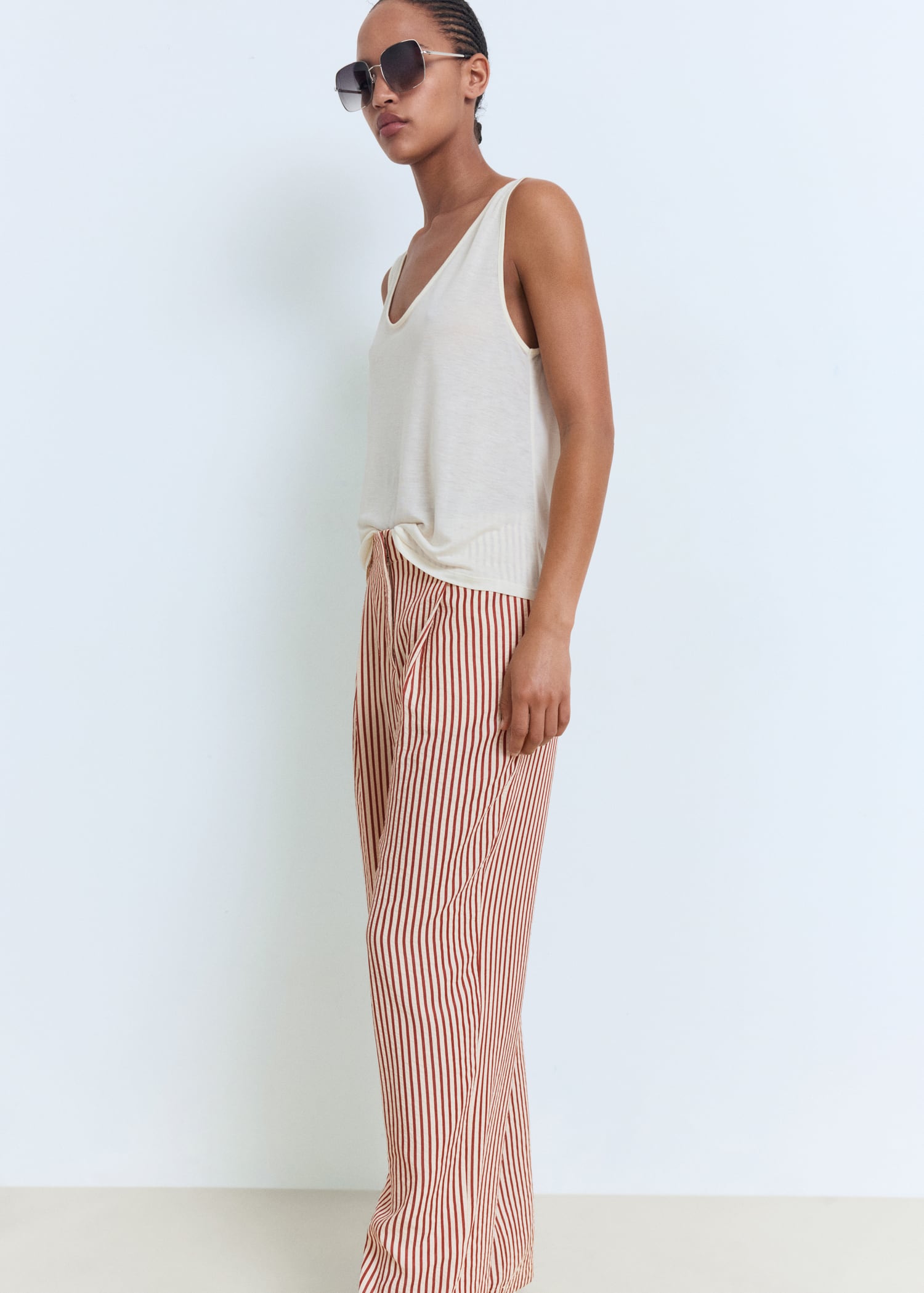 Pantalón rayas pinzas - Detalle del artículo 2