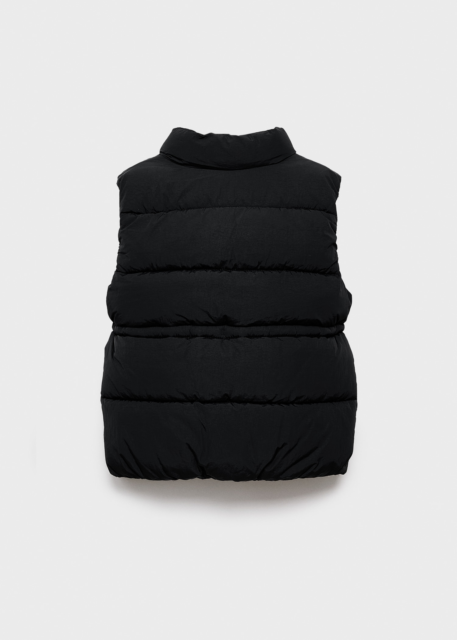 Quilted gilet - Reverse of the article