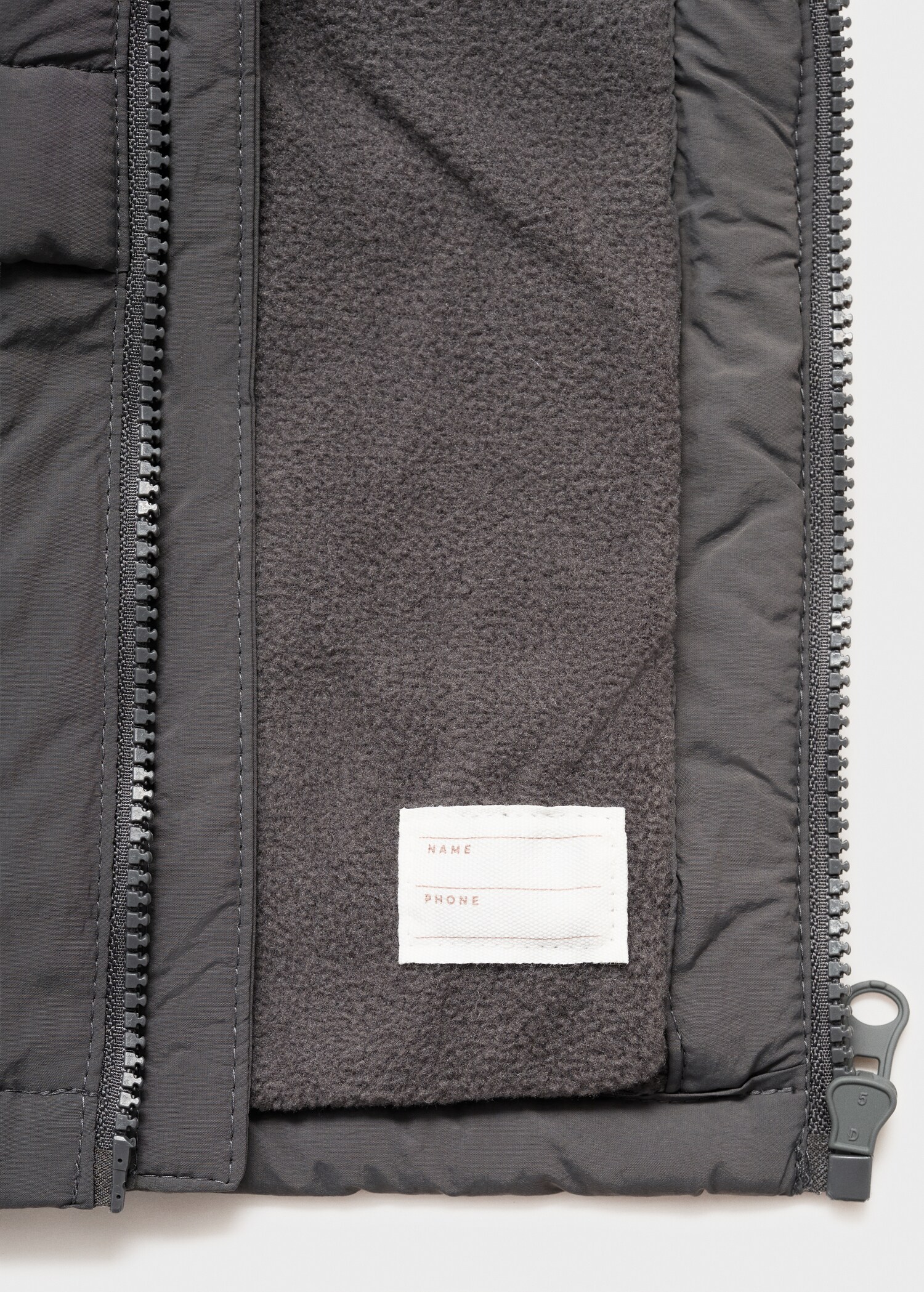 Hood quilted coat - Details of the article 0
