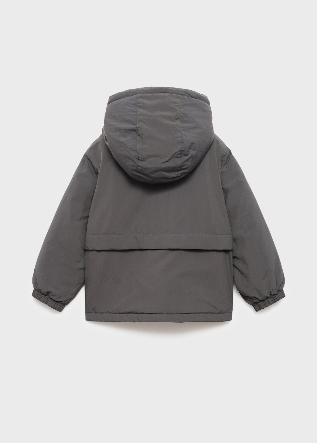 Hood puffer coat